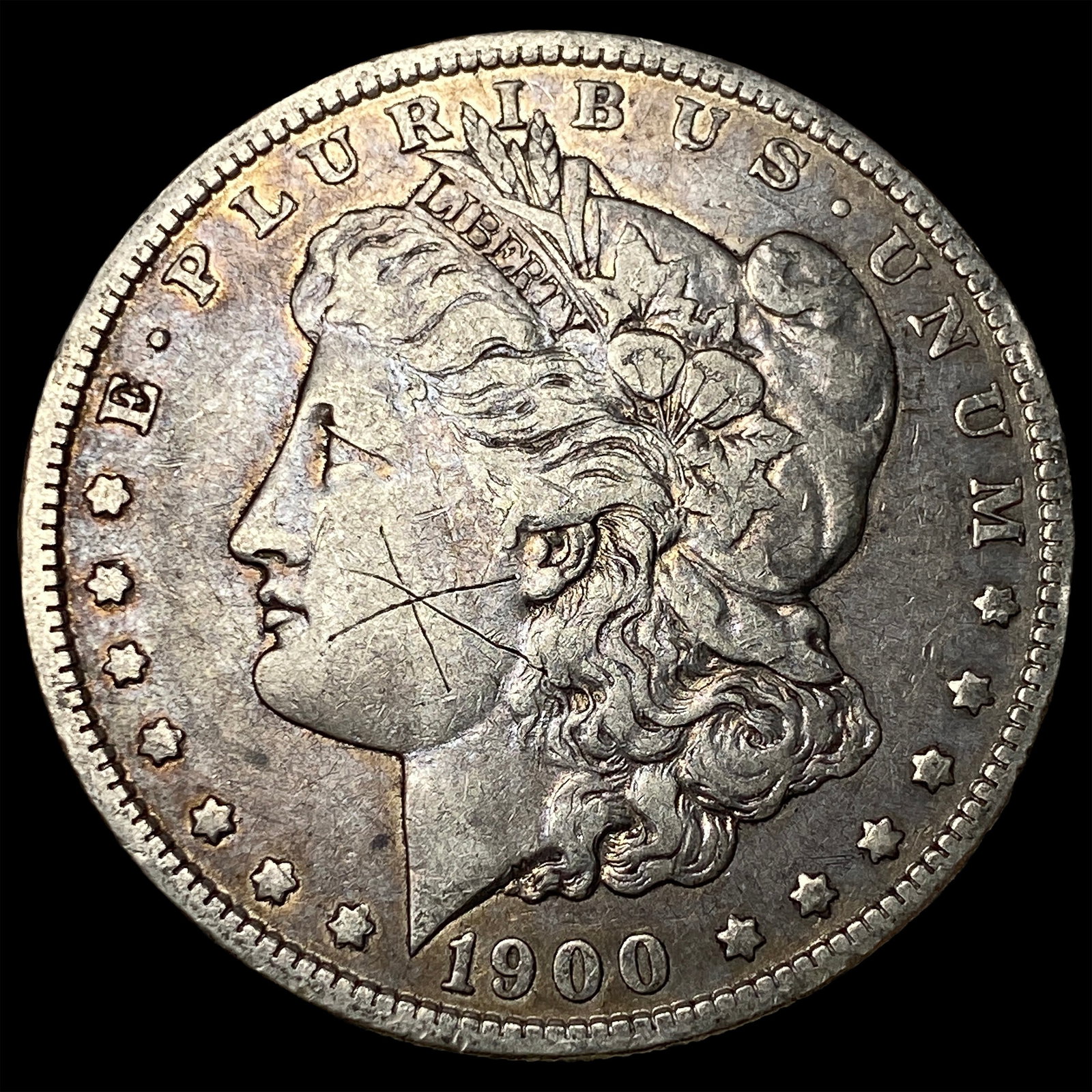 1900-O/CC Silver Morgan Dollar LIGHTLY CIRCULATED: 1900-O/CC Silver Morgan Dollar LIGHTLY CIRCULATED