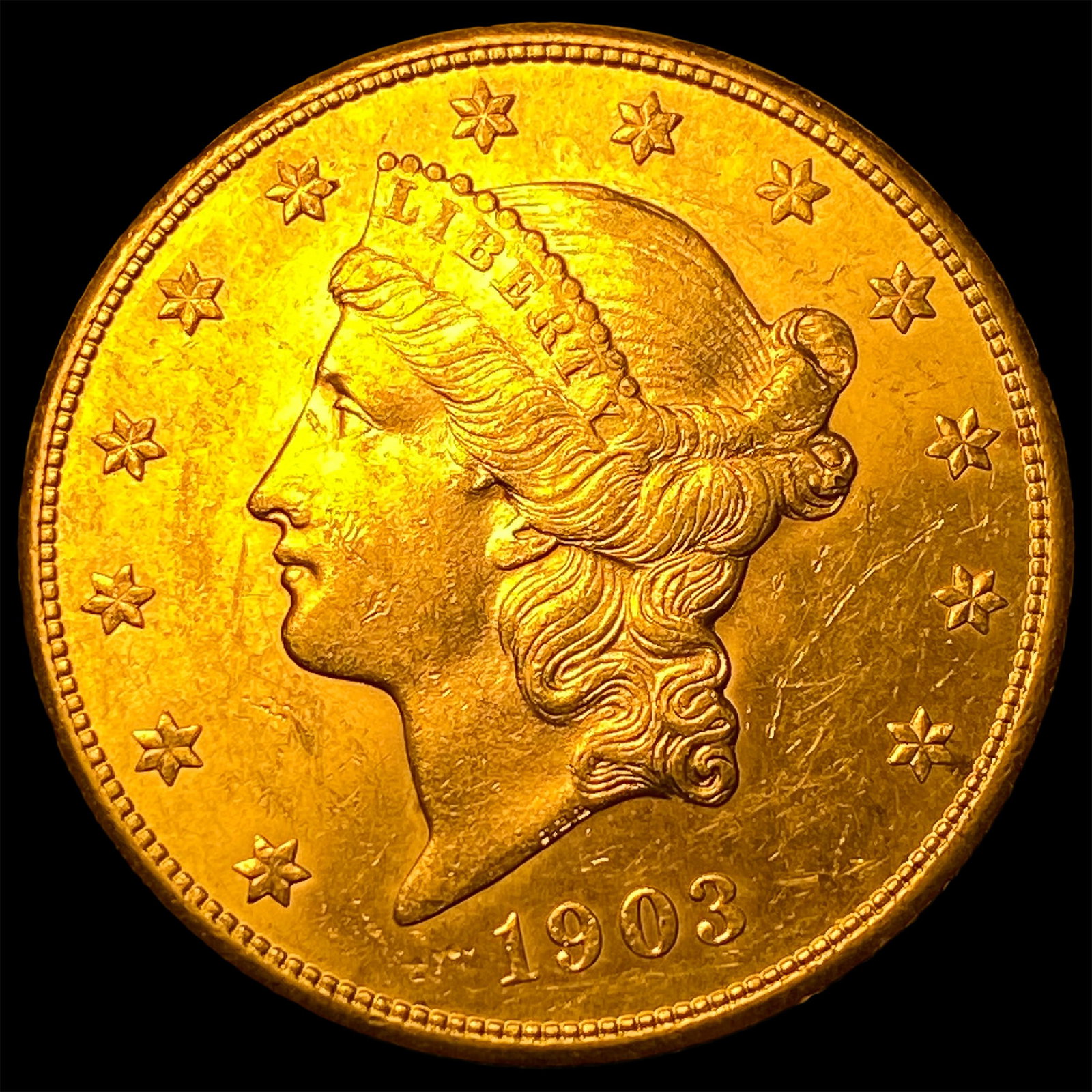 1903-S Gold $20 Liberty Head Double Eagle UNCIRCULATED: 1903-S Gold $20 Liberty Head Double Eagle UNCIRCULATED