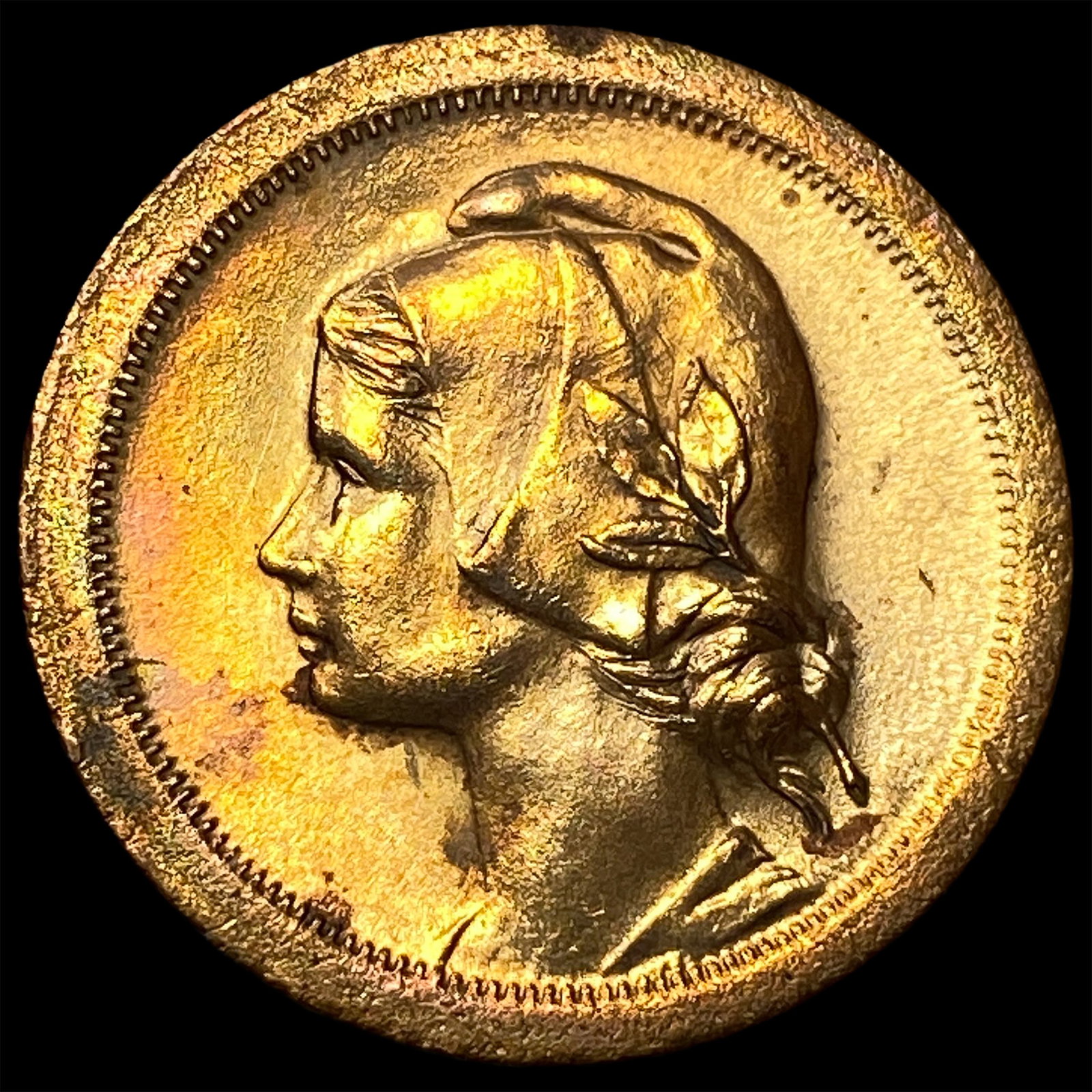 1940 Portugal Bronze 10 Cents: 1940 Portugal Bronze 10 Cents
