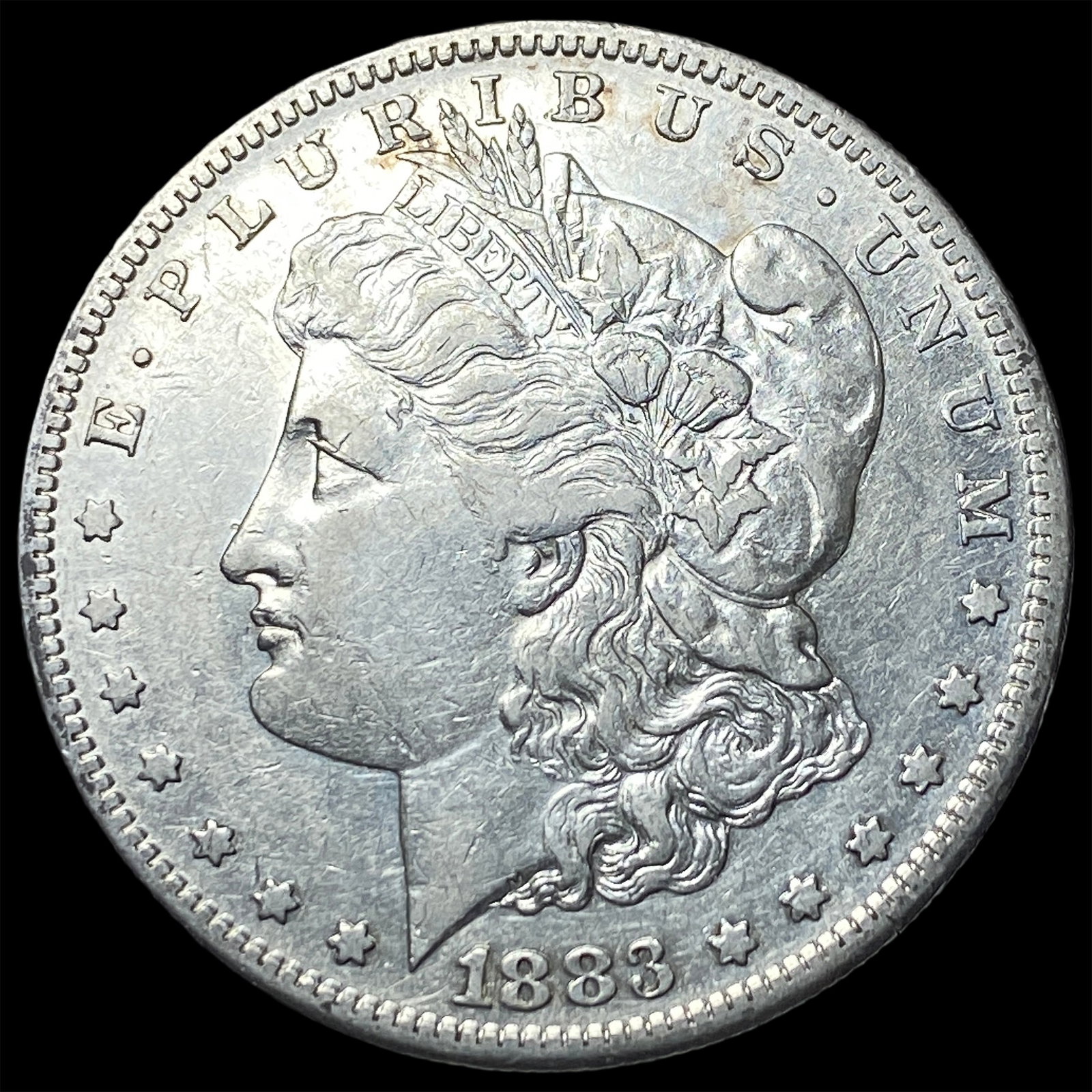 1883-S Silver Morgan Dollar CLOSELY UNCIRCULATED: 1883-S Silver Morgan Dollar CLOSELY UNCIRCULATED
