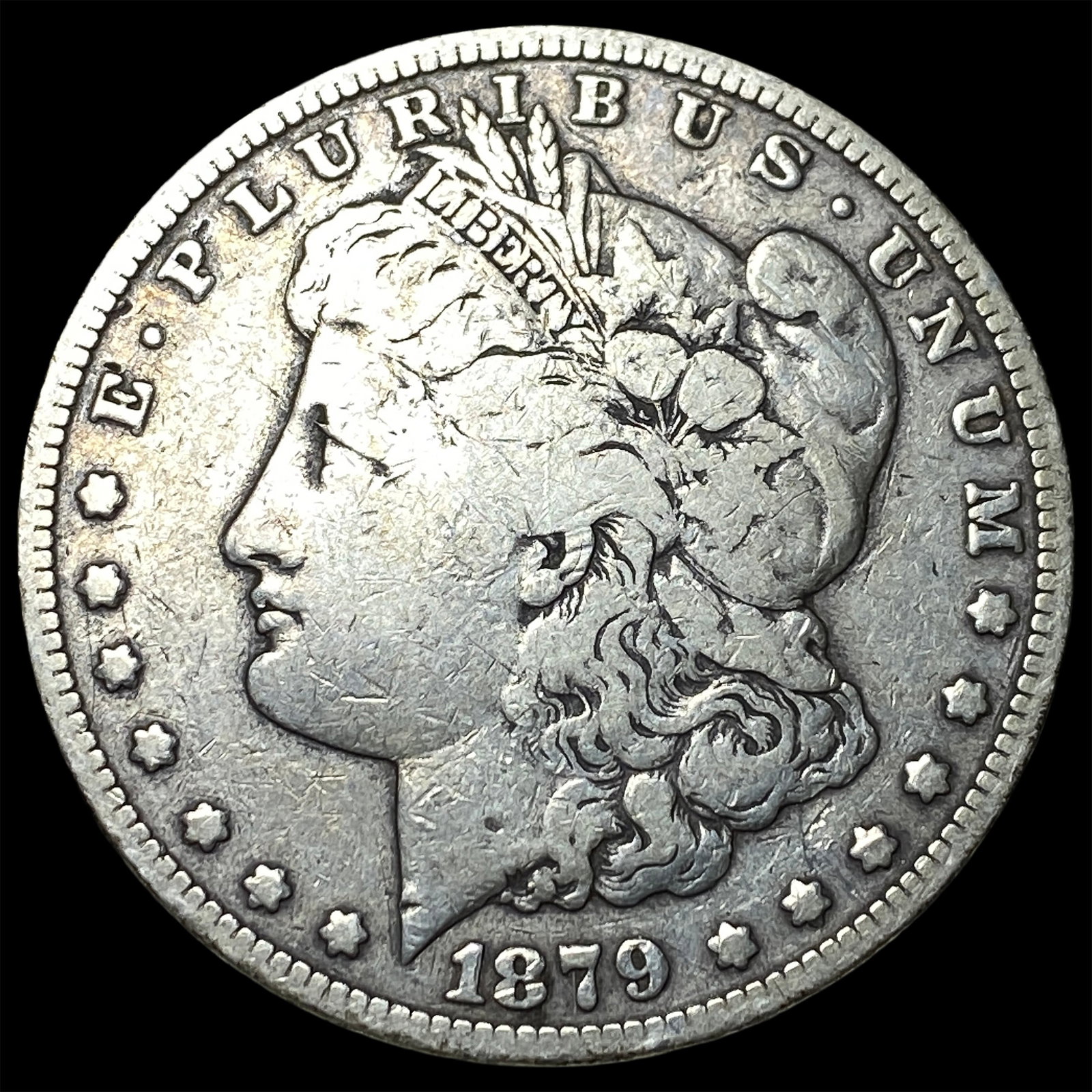 1879-S Rev 78 Silver Morgan Dollar LIGHTLY CIRCULATED: 1879-S Rev 78 Silver Morgan Dollar LIGHTLY CIRCULATED