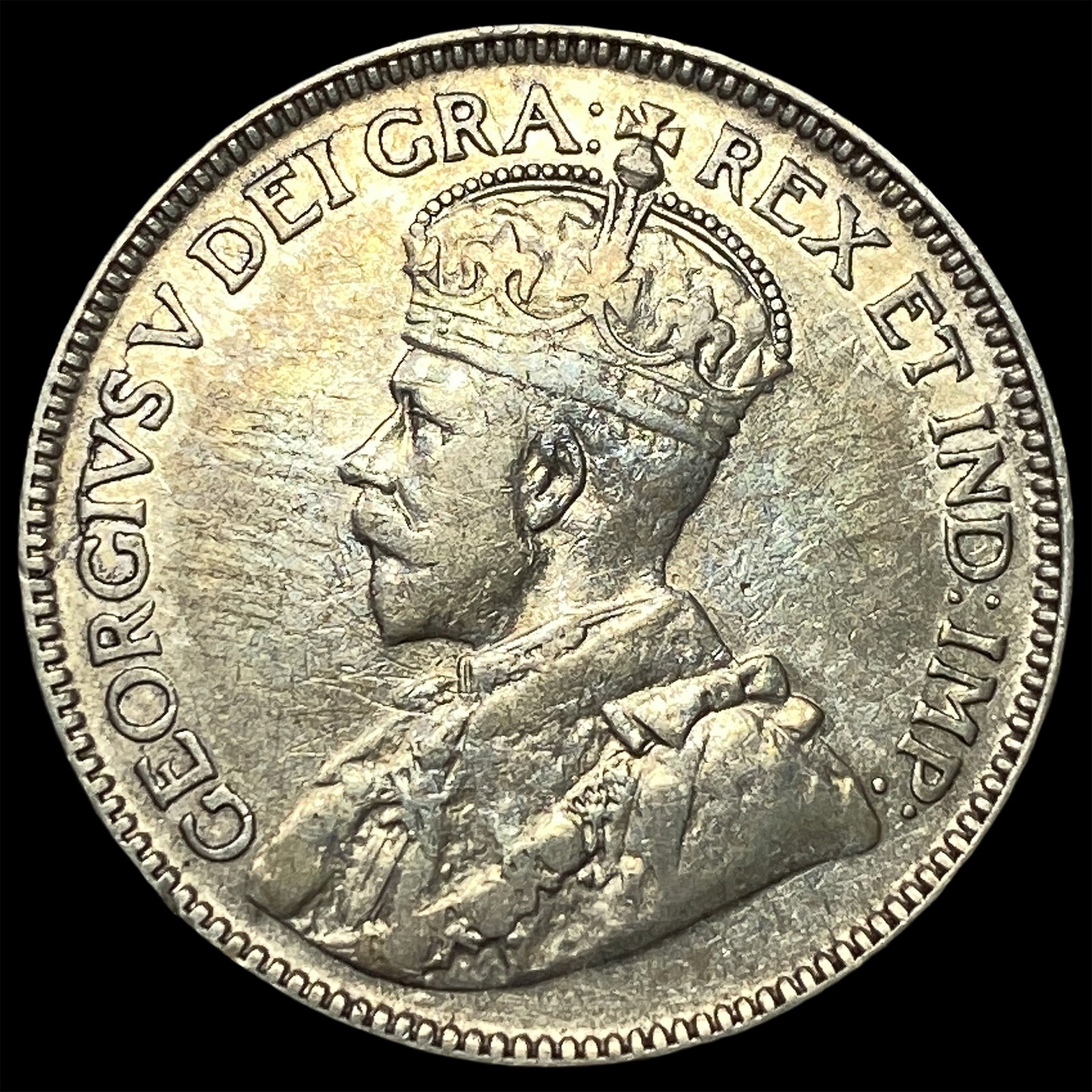 1929 Canada Silver 25 Cents (1 of 2)