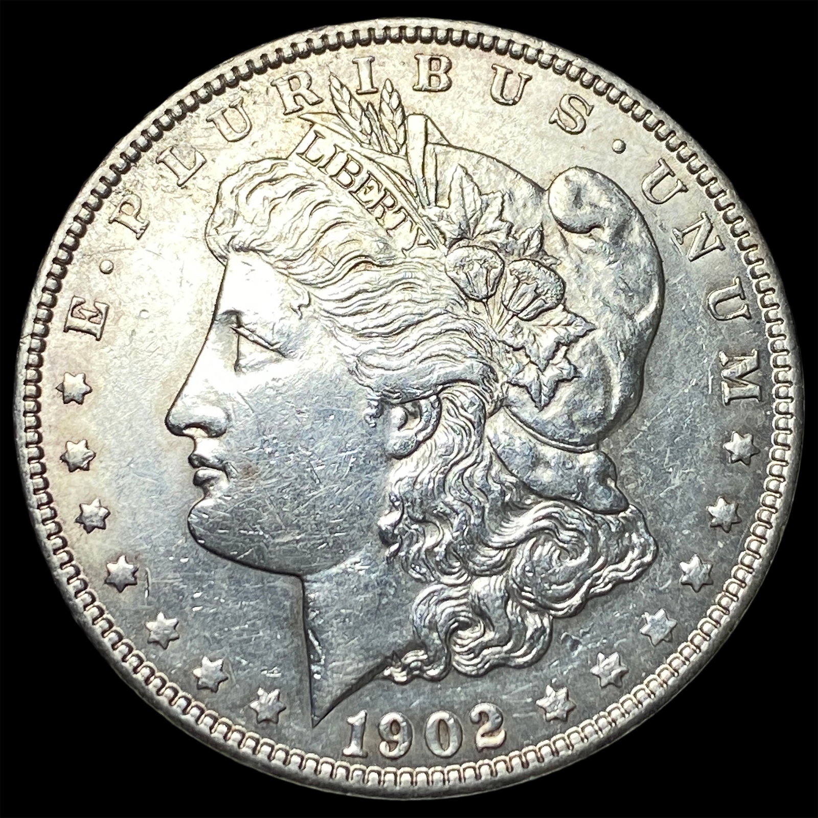 1902 Morgan Silver Dollar CHOICE AU: 1902 Morgan Silver Dollar CHOICE AU
