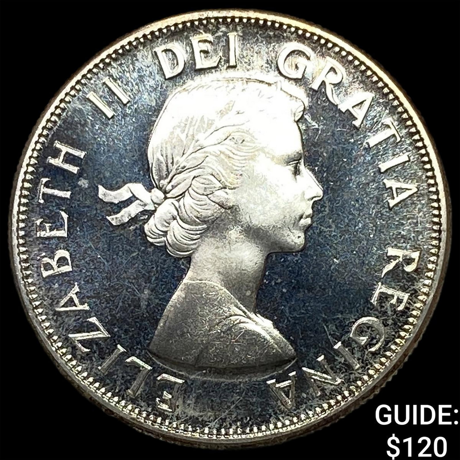 1959 Canada Silver 50 Cents: 1959 Canada Silver 50 Cents