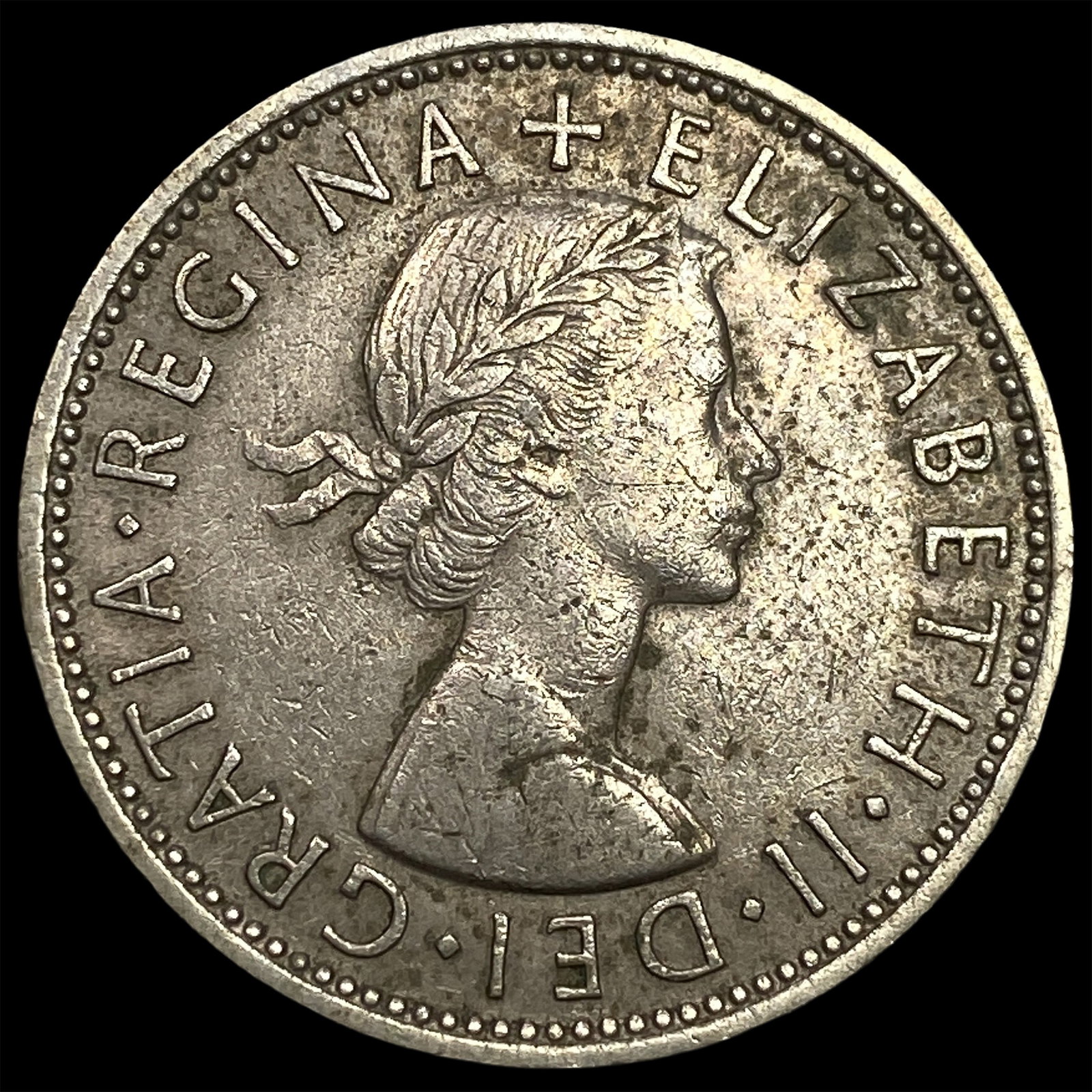 1959 Great Britain Copper Nickel 2 Shillings (1 of 2)