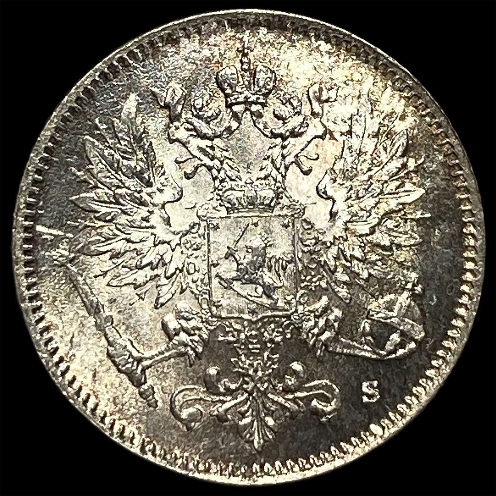 1917 Russian Finalnd Silver 25 Pennia (1 of 2)