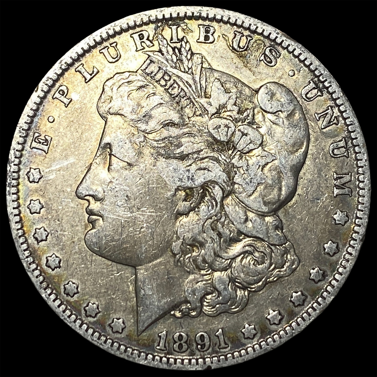 1891-O Silver Morgan Dollar LIGHTLY CIRCULATED: 1891-O Silver Morgan Dollar LIGHTLY CIRCULATED