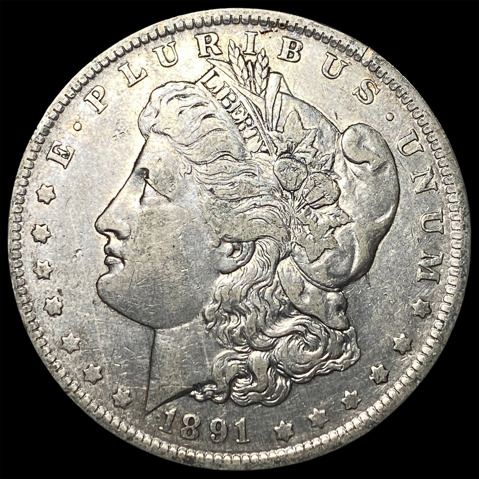 1891-O Silver Morgan Dollar LIGHTLY CIRCULATED: 1891-O Silver Morgan Dollar LIGHTLY CIRCULATED