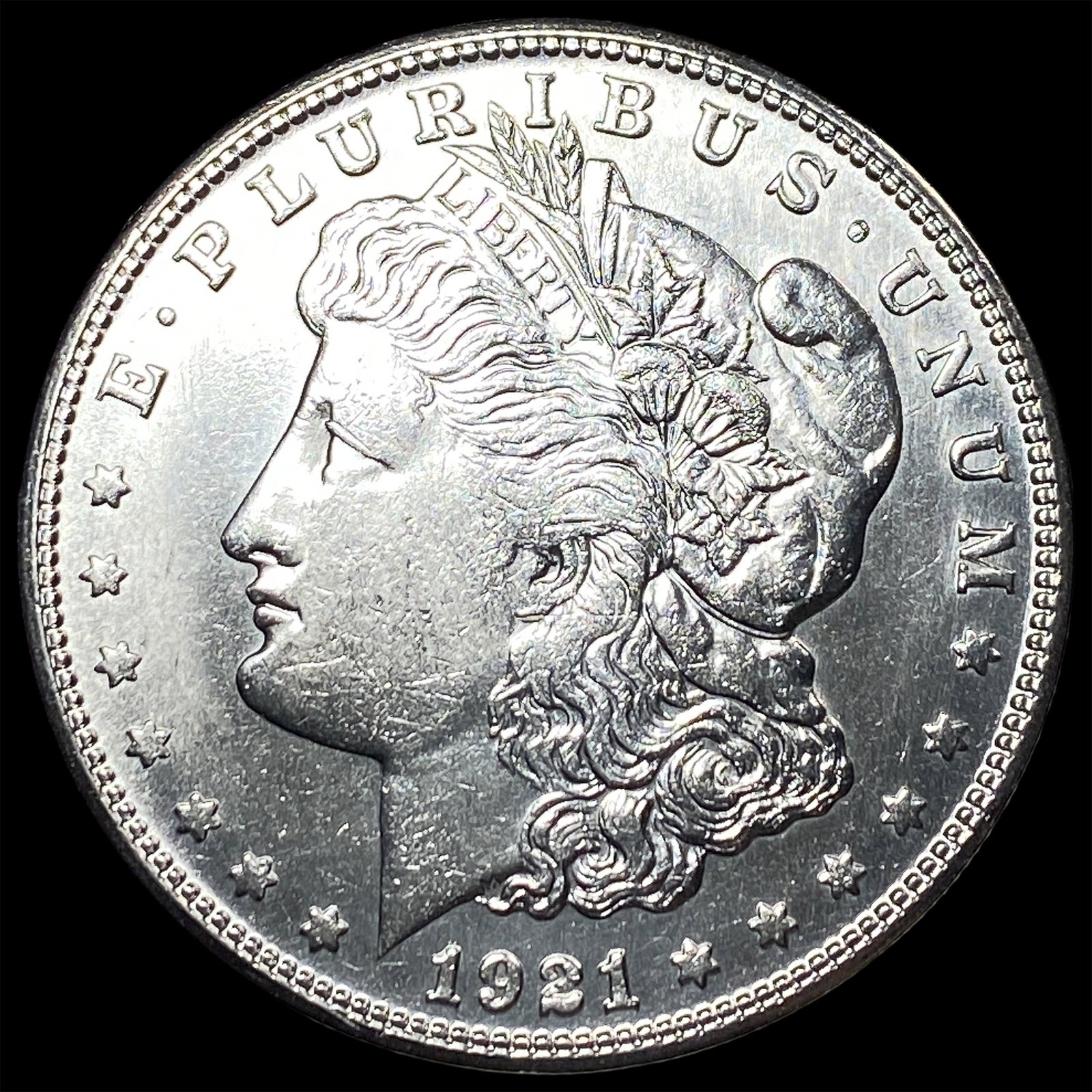 1921 Silver Morgan Dollar UNCIRCULATED: 1921 Silver Morgan Dollar UNCIRCULATED