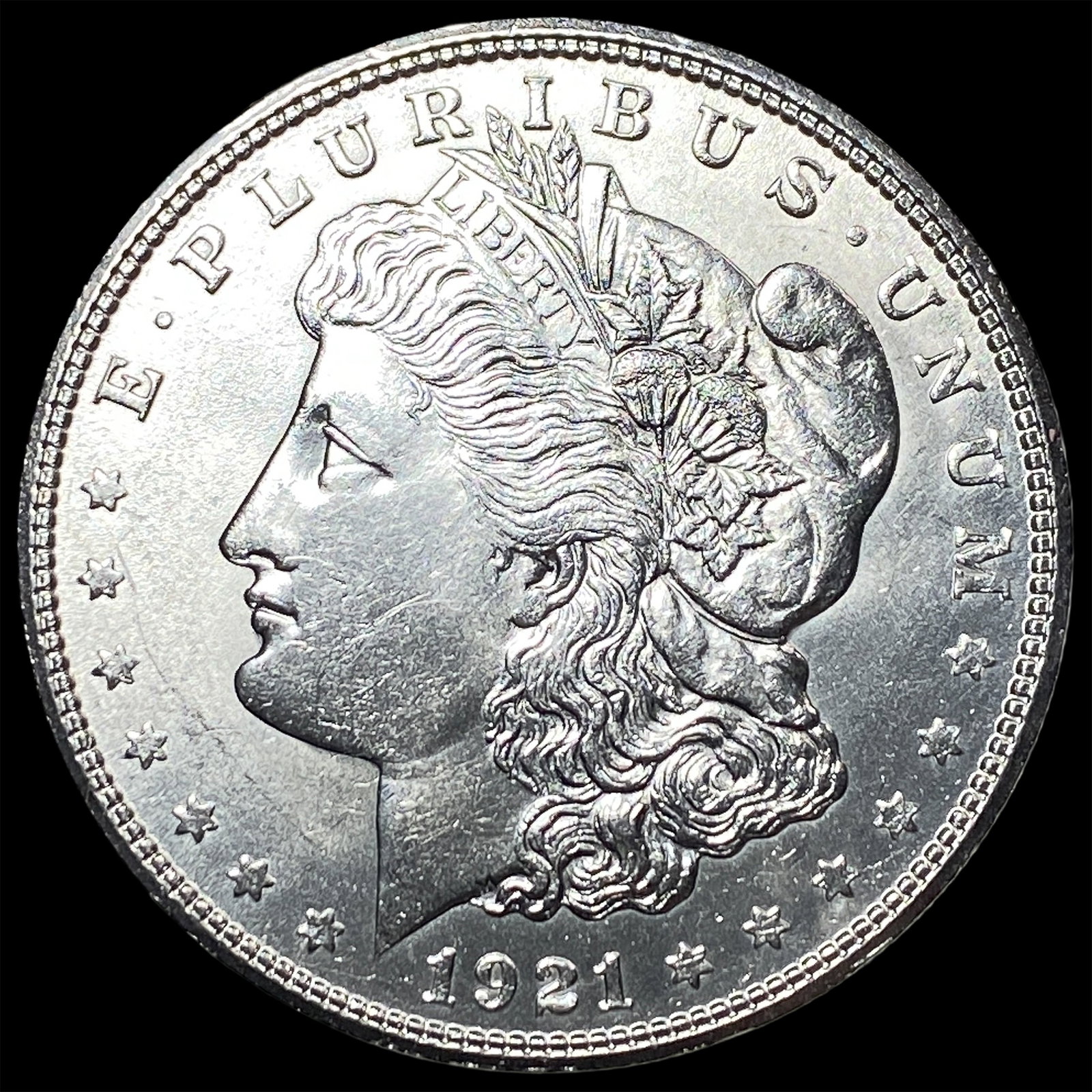 1921 Silver Morgan Dollar UNCIRCULATED: 1921 Silver Morgan Dollar UNCIRCULATED