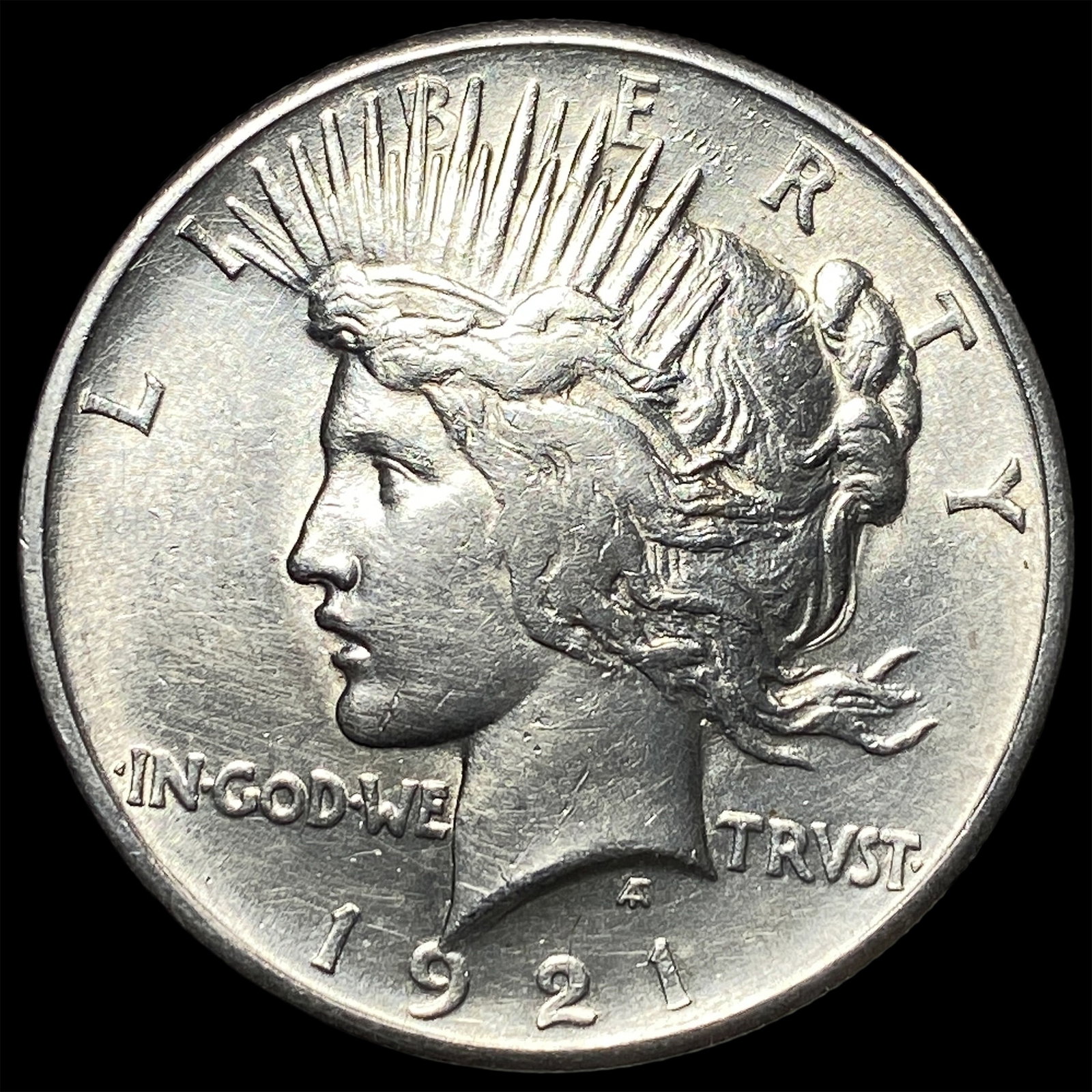 1921 Silver Peace Dollar UNCIRCULATED: 1921 Silver Peace Dollar UNCIRCULATED