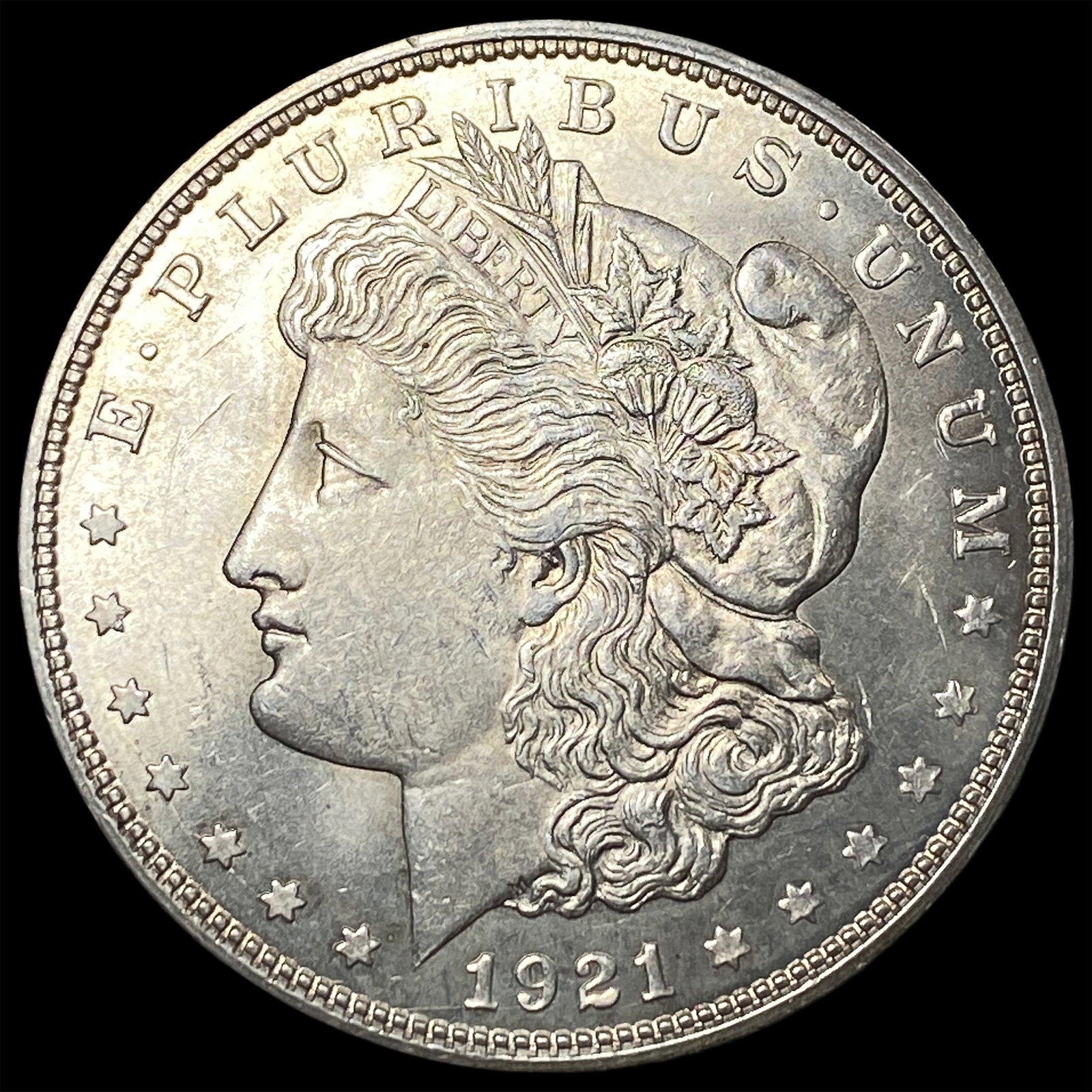 1921 Silver Morgan Dollar CHOICE BU: 1921 Silver Morgan Dollar CHOICE BU