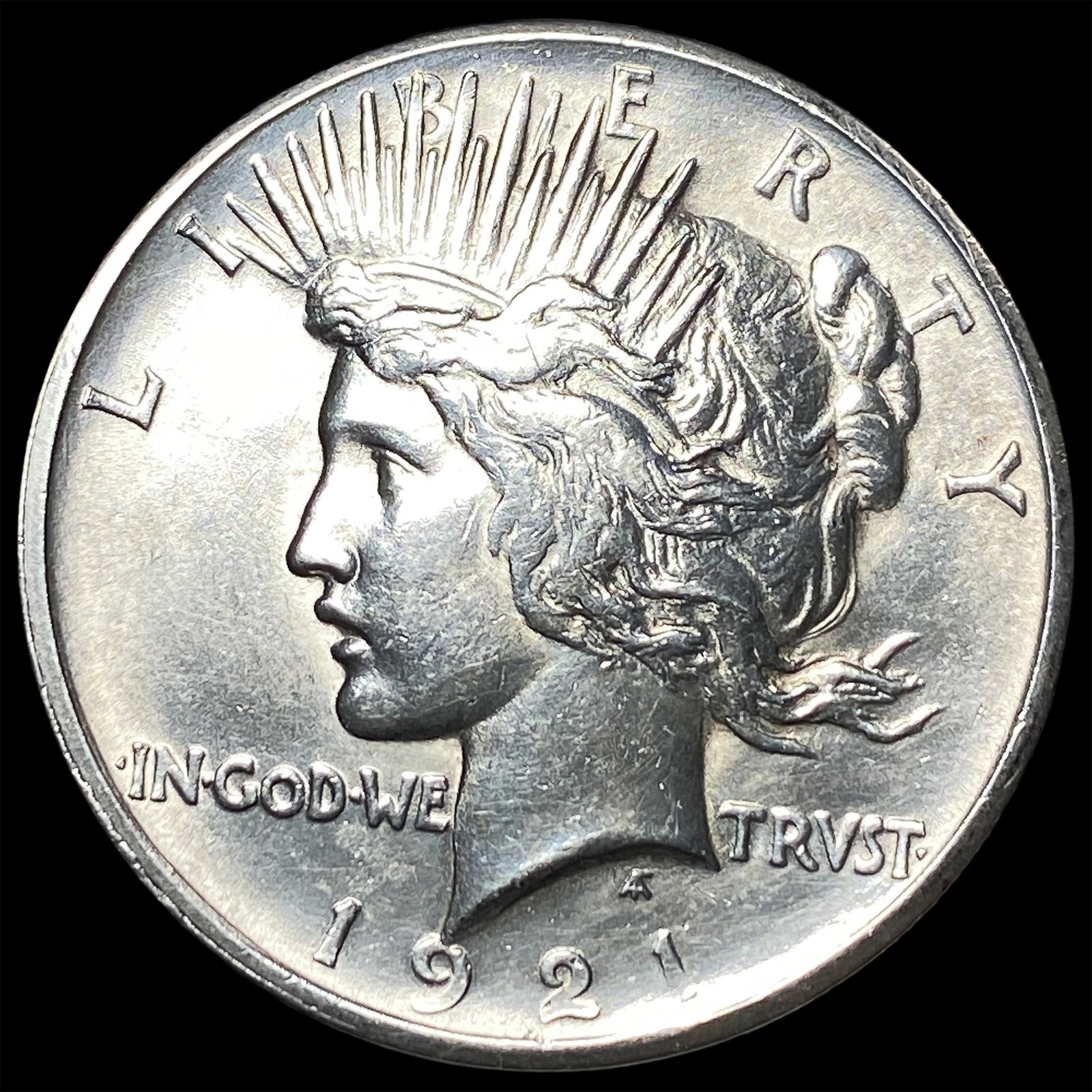 1921 Silver Peace Dollar UNCIRCULATED: 1921 Silver Peace Dollar UNCIRCULATED
