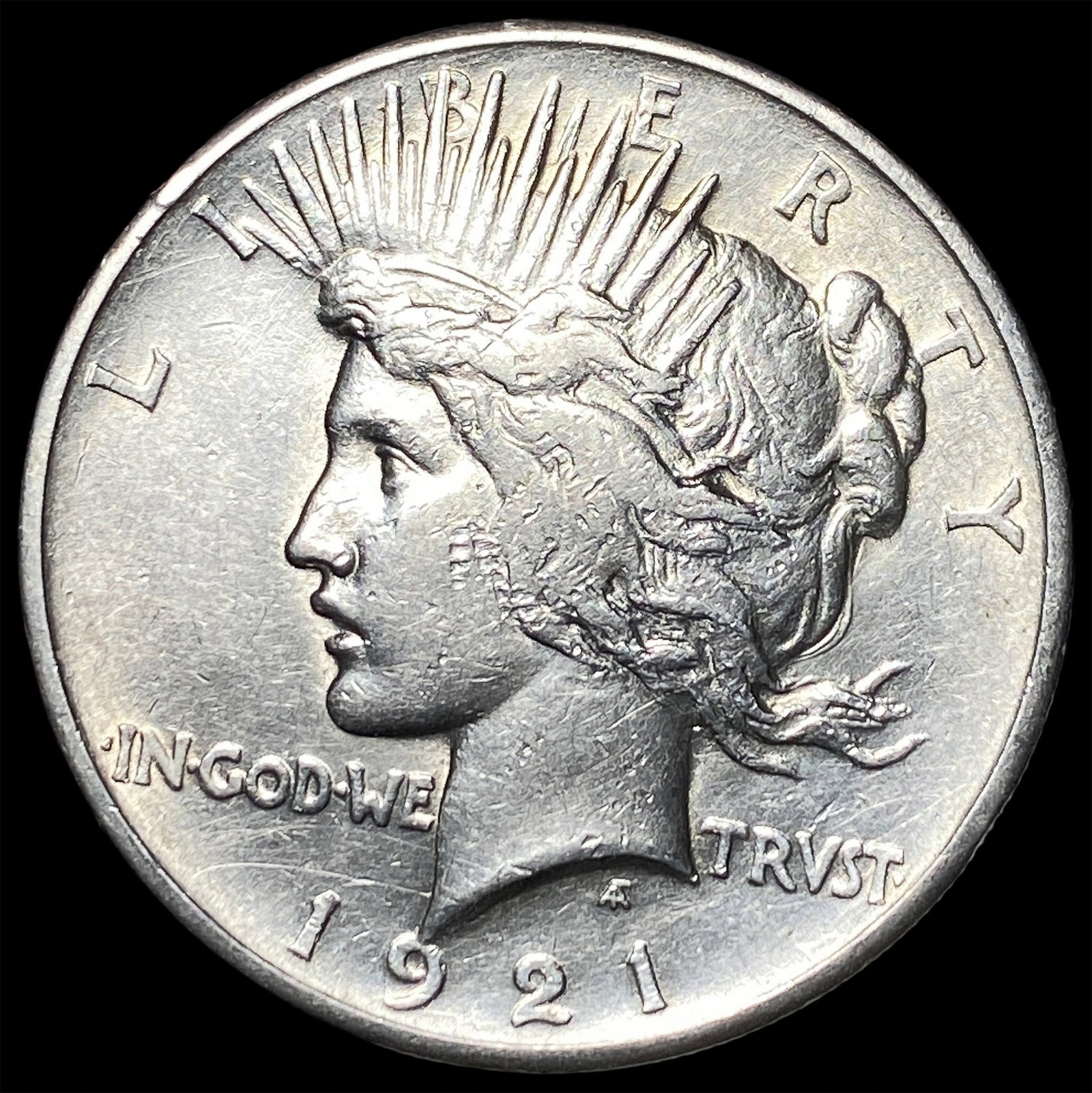 1921 Silver Peace Dollar UNCIRCULATED: 1921 Silver Peace Dollar UNCIRCULATED