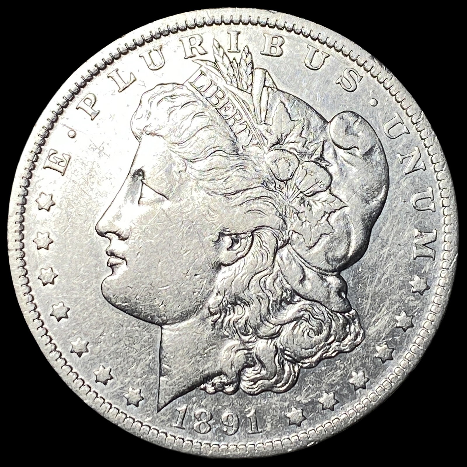 1891-O Silver Morgan Dollar NICELY CIRCULATED: 1891-O Silver Morgan Dollar NICELY CIRCULATED