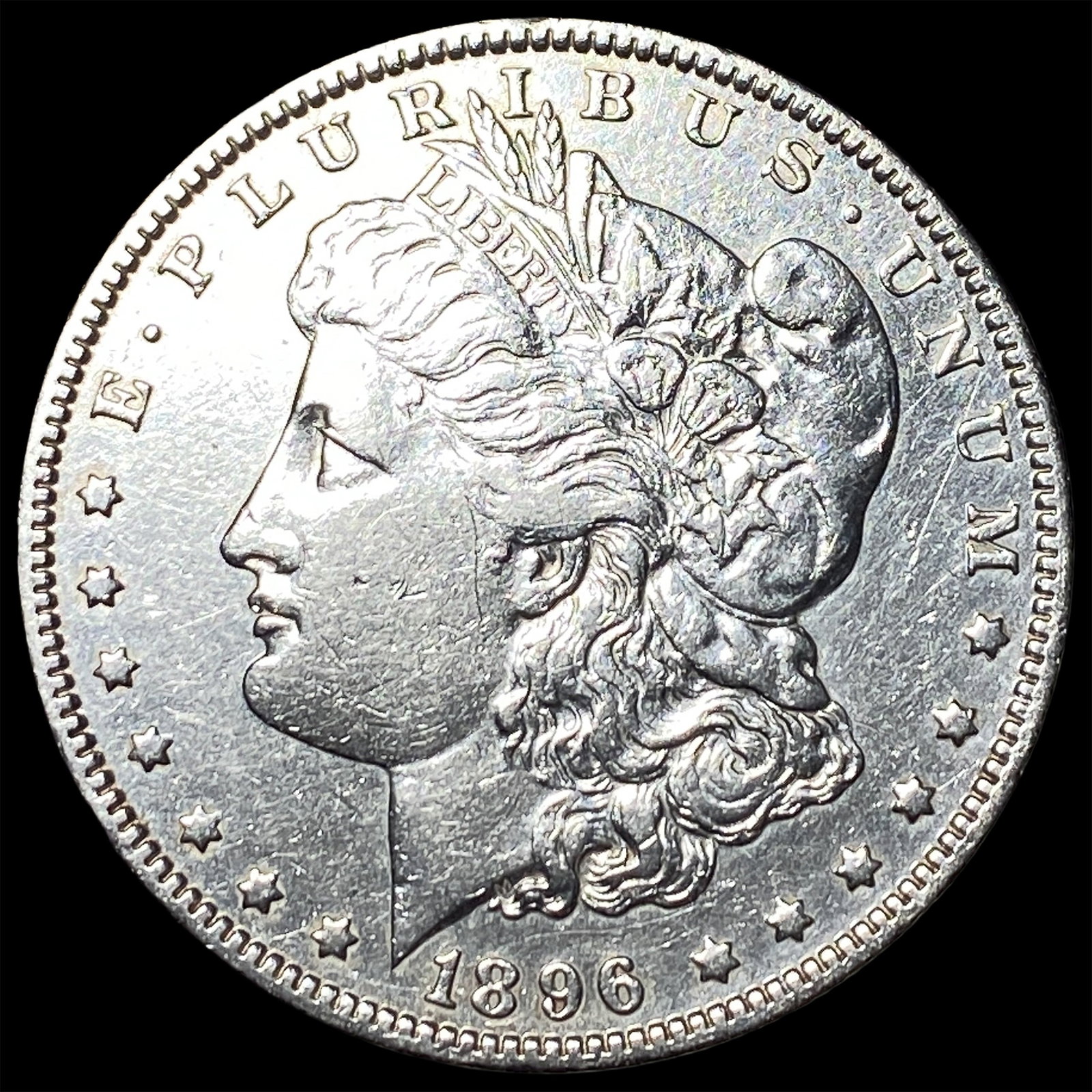 1896-O Silver Morgan Dollar CLOSELY UNCIRCULATED: 1896-O Silver Morgan Dollar CLOSELY UNCIRCULATED