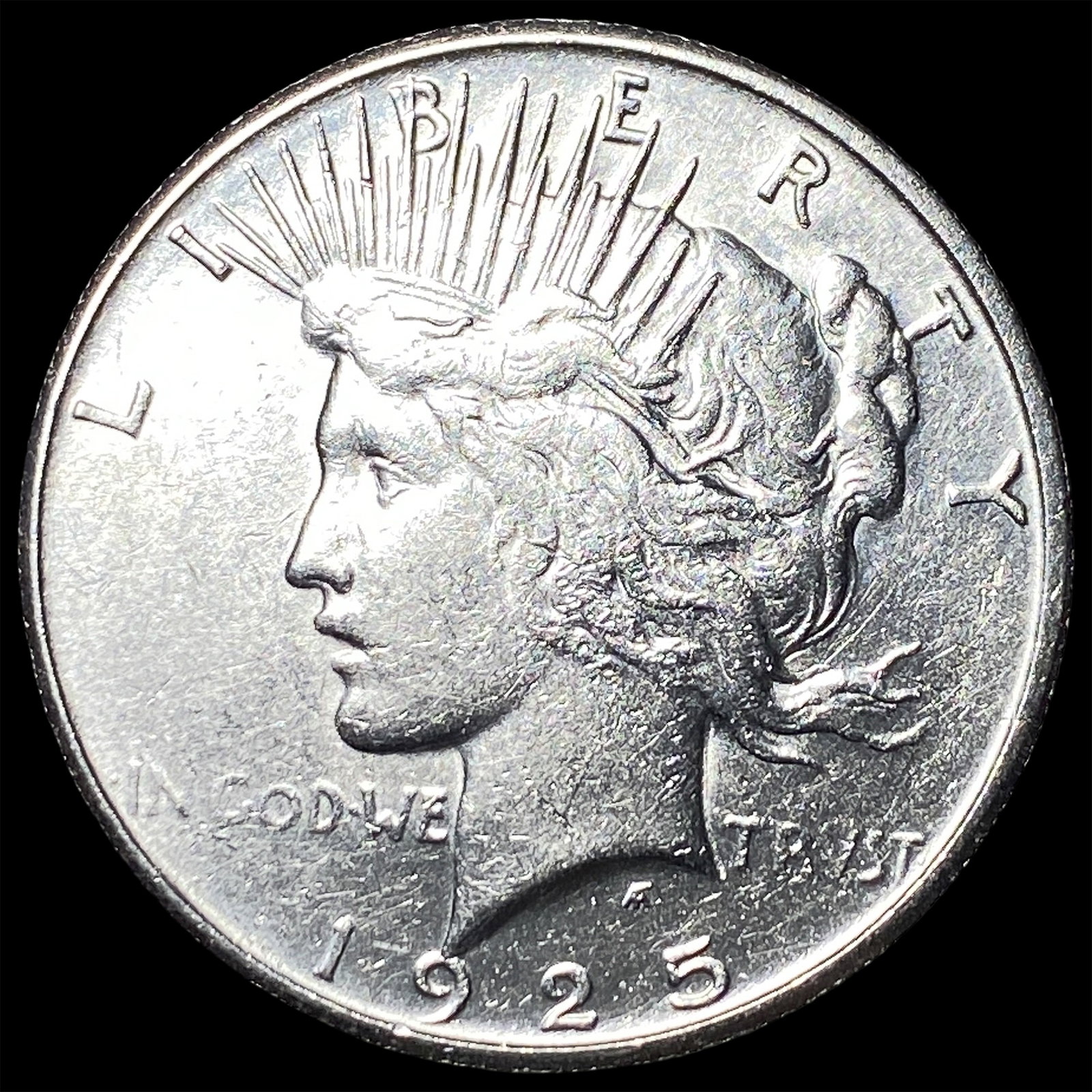 1925 Silver Peace Dollar CHOICE AU (1 of 2)