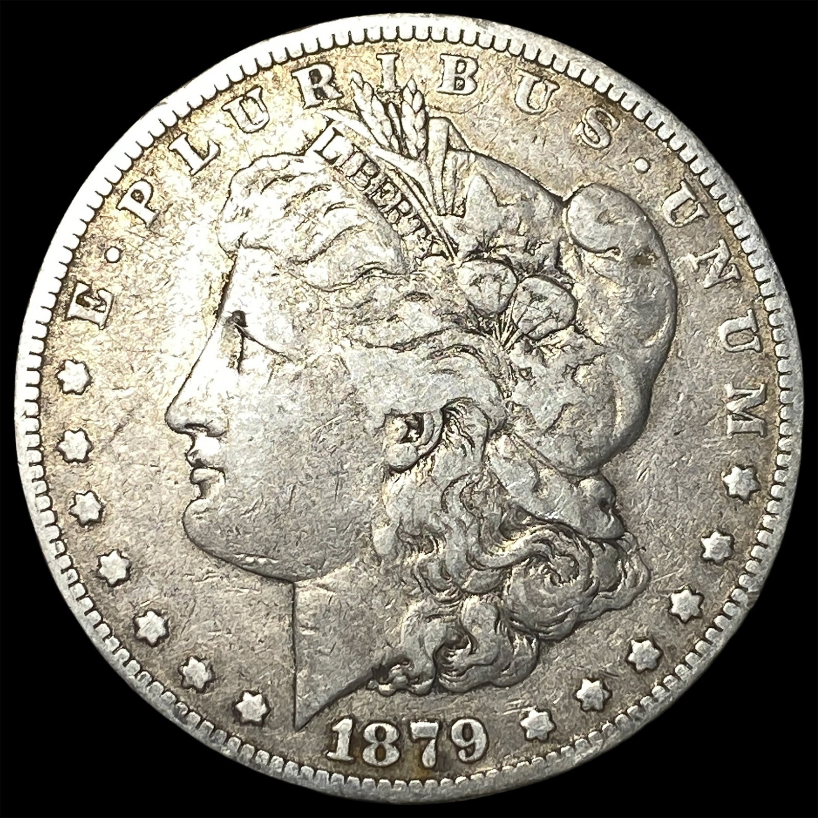 1879-S Silver Morgan Dollar LIGHTLY CIRCULATED: 1879-S Silver Morgan Dollar LIGHTLY CIRCULATED
