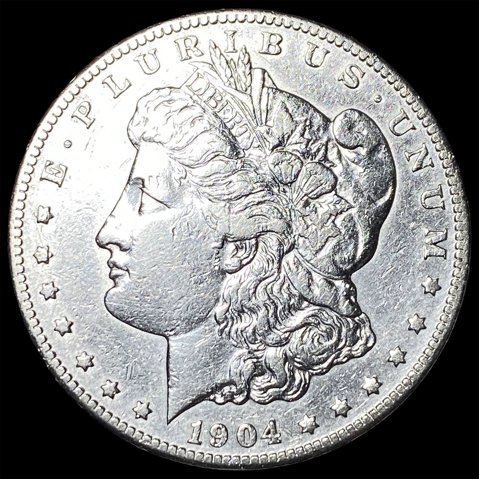 1904-S Silver Morgan Dollar CLOSELY UNCIRCULATED: 1904-S Silver Morgan Dollar CLOSELY UNCIRCULATED