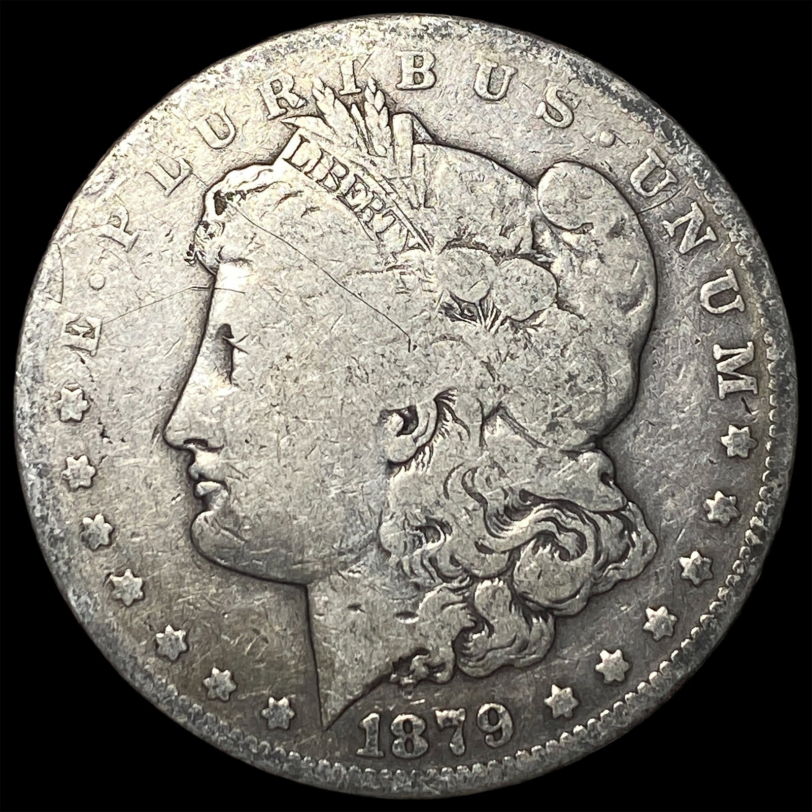 1879 Morgan Silver Dollar NICELY CIRCULATED: 1879 Morgan Silver Dollar NICELY CIRCULATED
