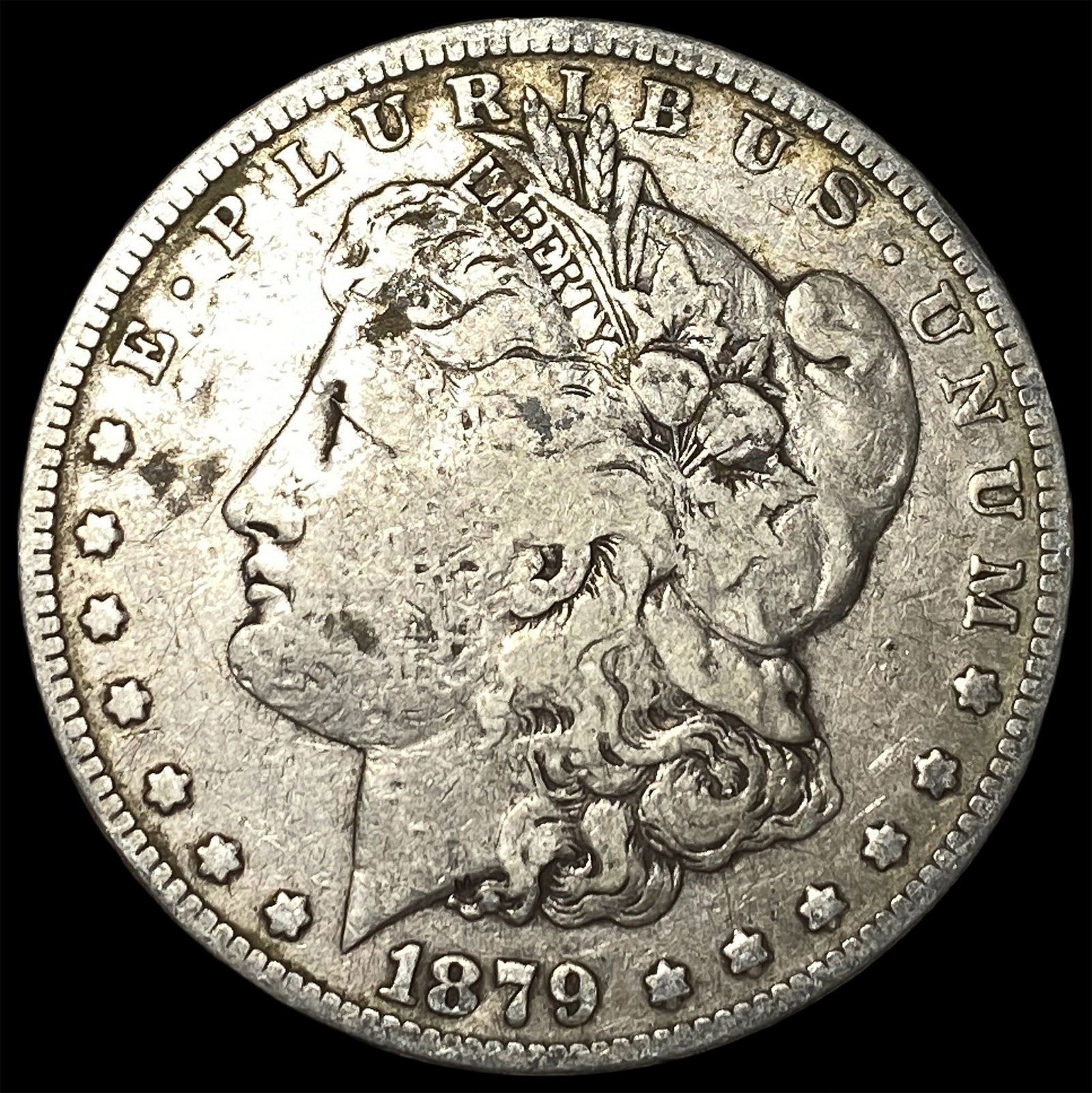 1879-S Silver Morgan Dollar LIGHTLY CIRCULATED: 1879-S Silver Morgan Dollar LIGHTLY CIRCULATED