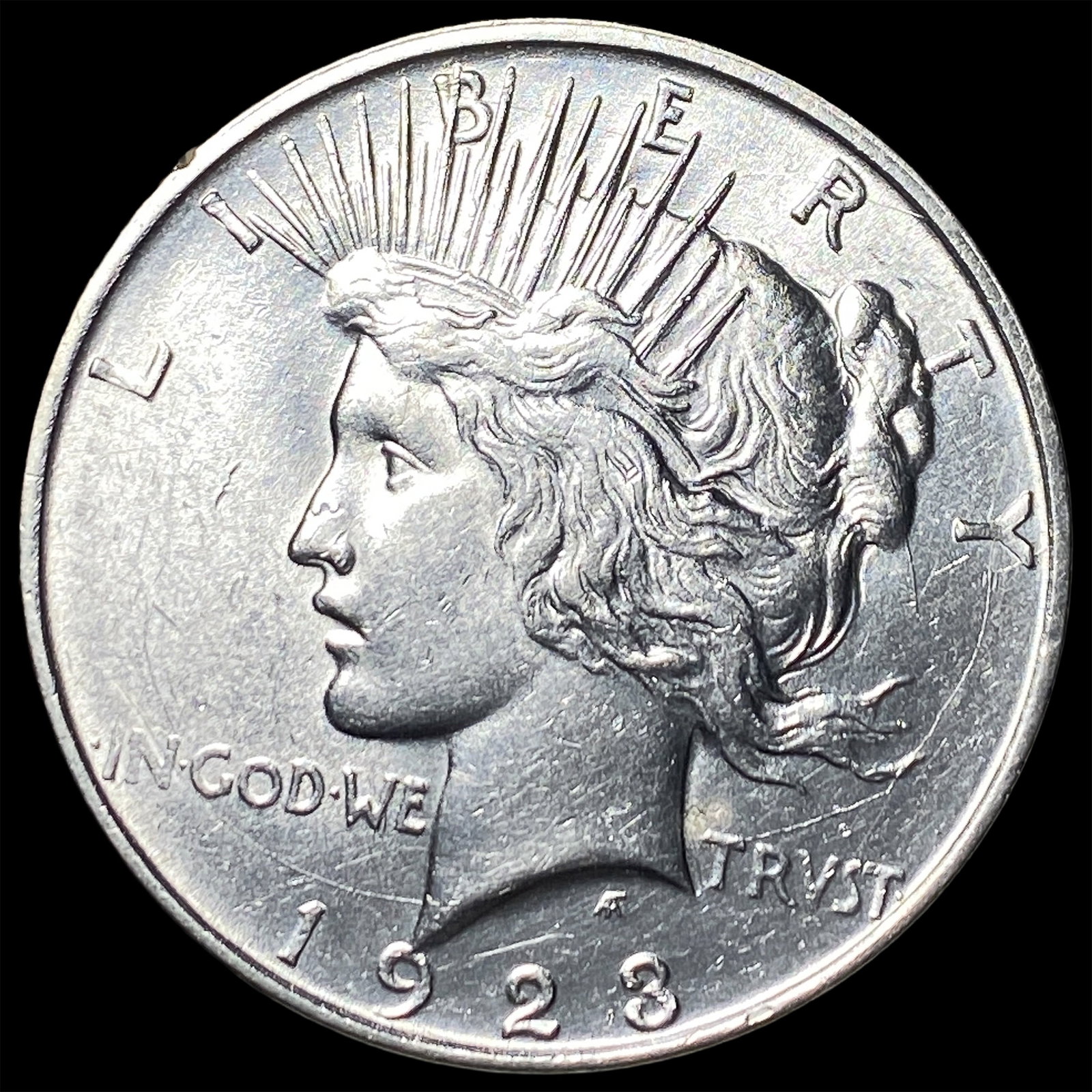 1923 Peace Silver Dollar UNCIRCULATED: 1923 Peace Silver Dollar UNCIRCULATED