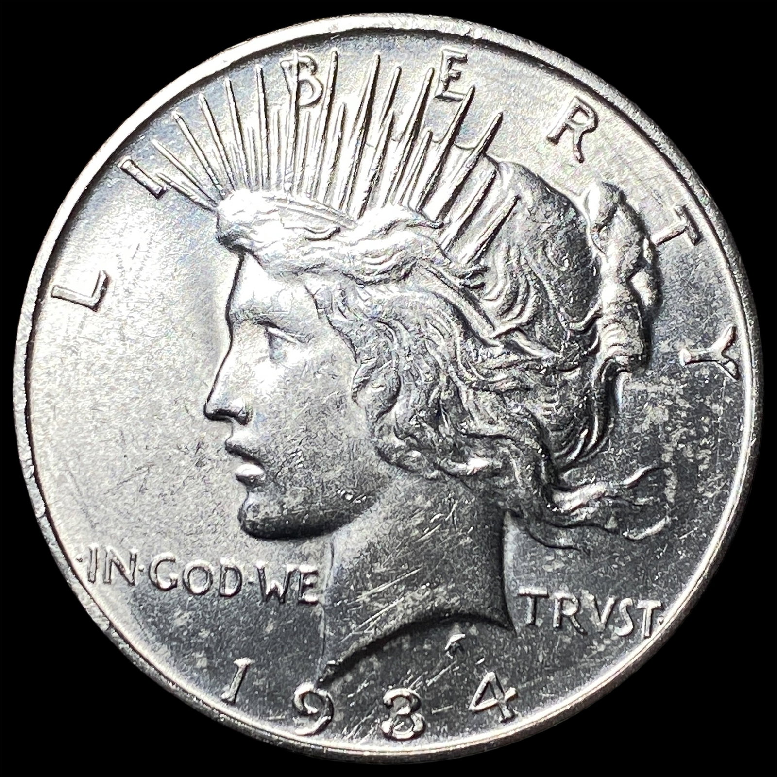 1934 Silver Peace Dollar UNCIRCULATED: 1934 Silver Peace Dollar UNCIRCULATED