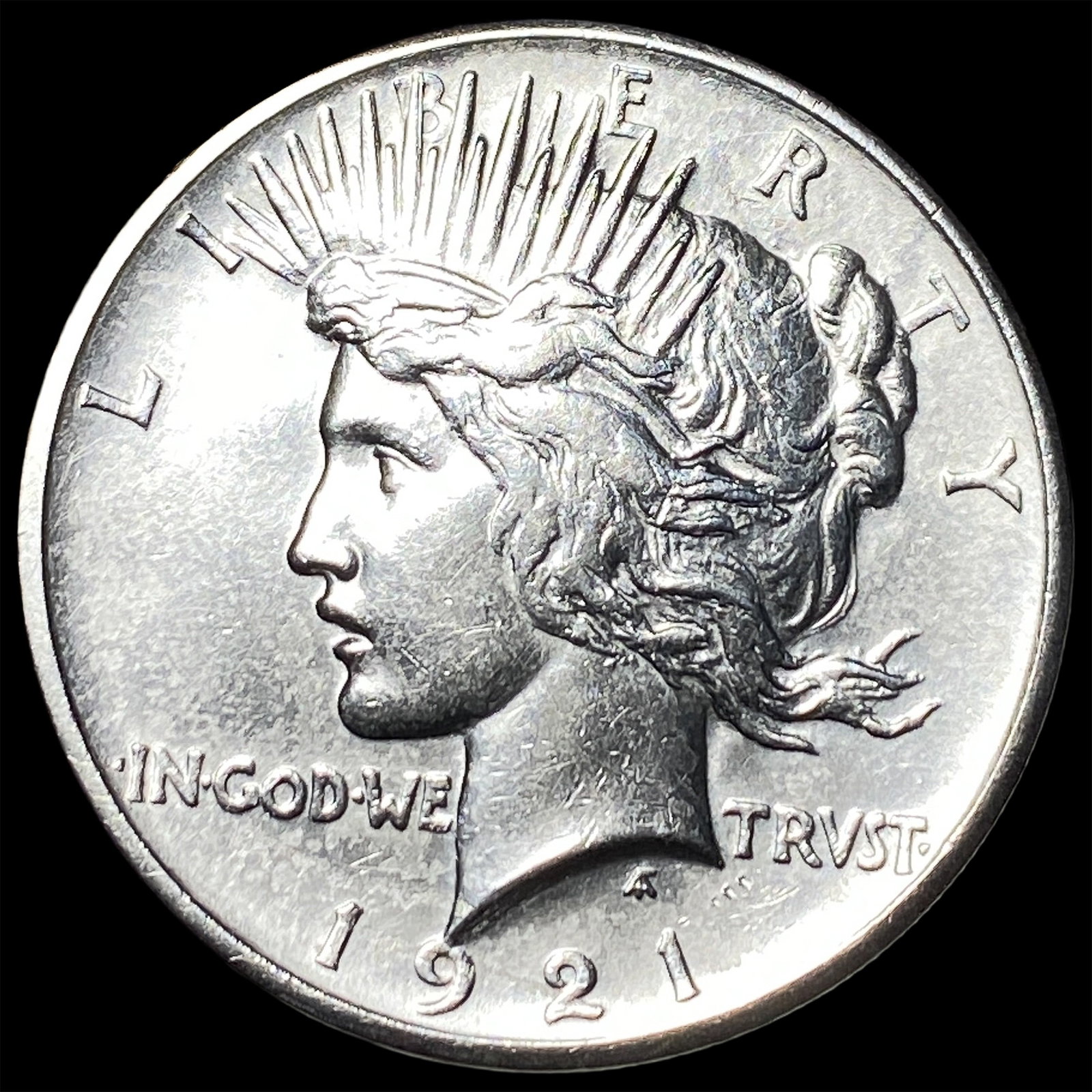 1921 Silver Peace Dollar UNCIRCULATED: 1921 Silver Peace Dollar UNCIRCULATED