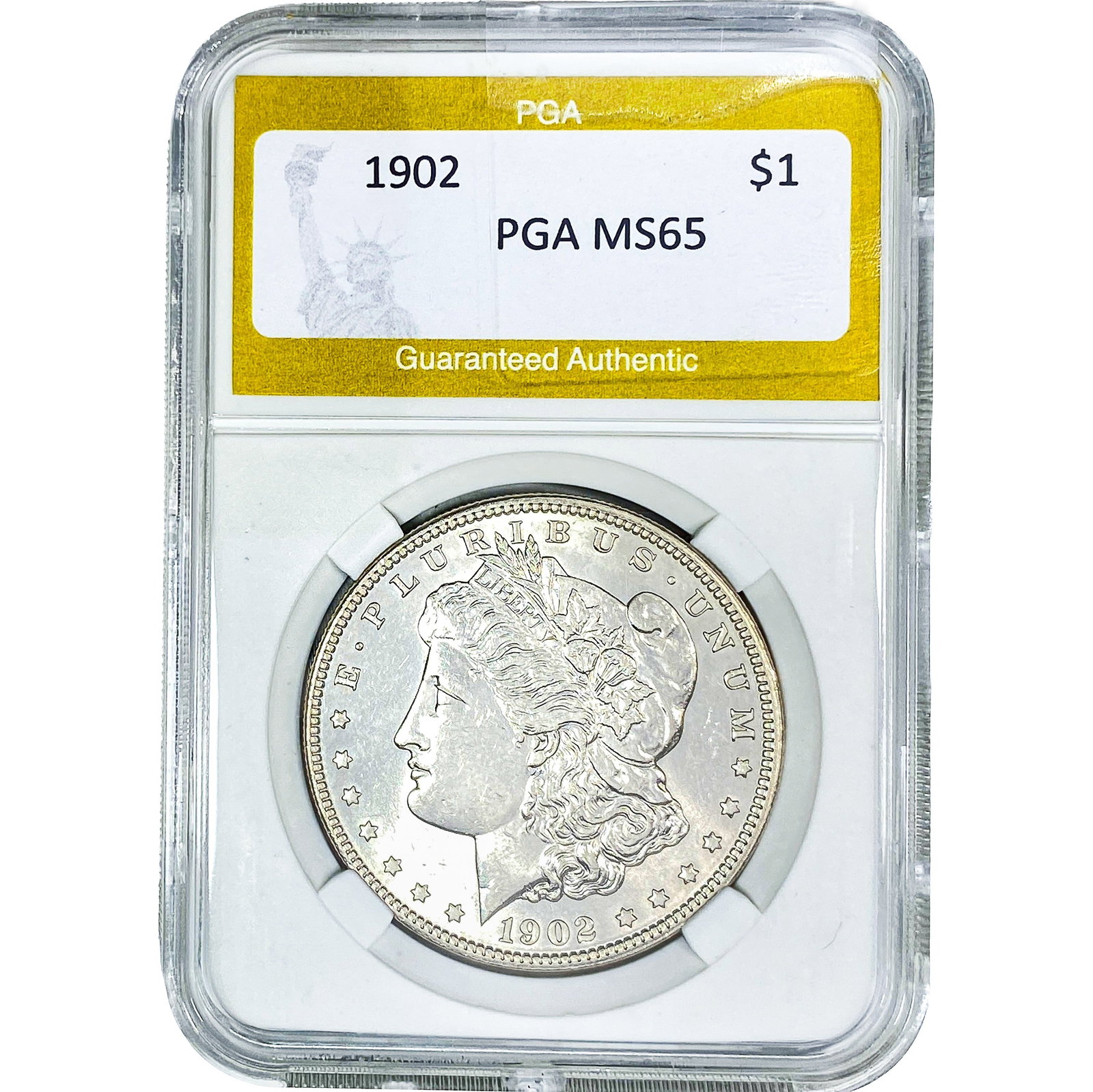 1902 Morgan Silver Dollar PGA MS65 (1 of 2)