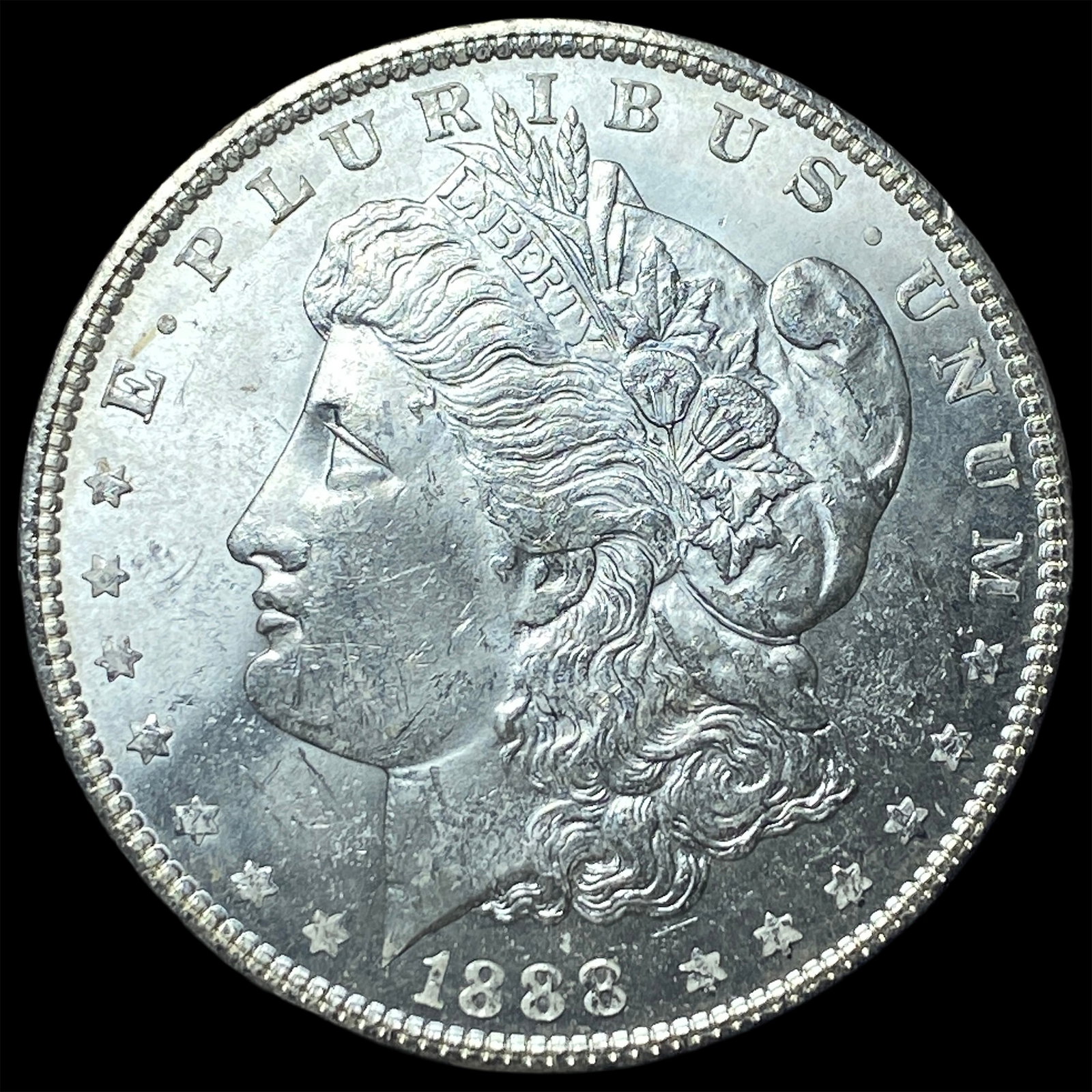 1888 Morgan Silver Dollar CHOICE BU: 1888 Morgan Silver Dollar CHOICE BU