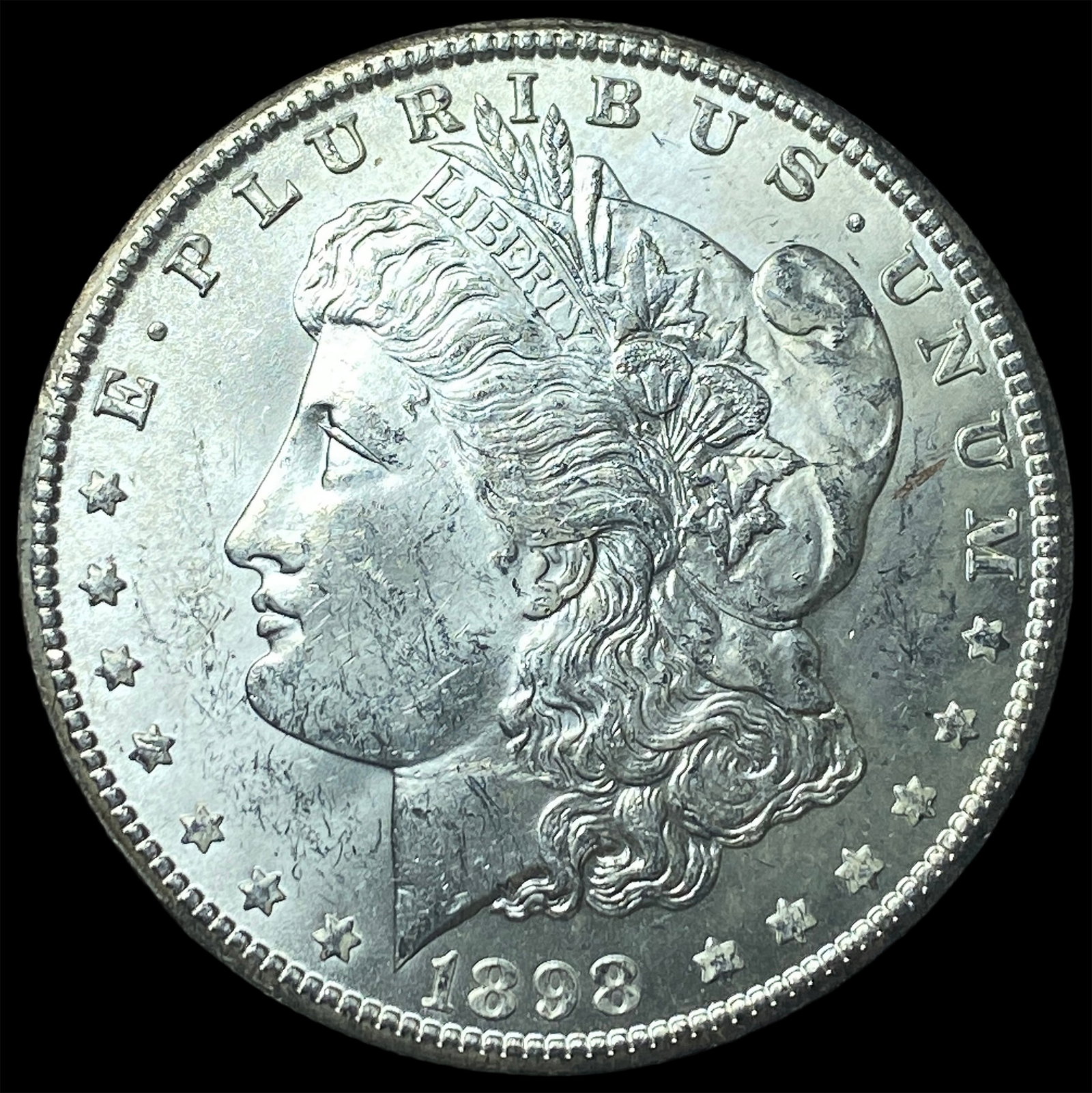 1898-O Silver Morgan Dollar CHOICE BU: 1898-O Silver Morgan Dollar CHOICE BU