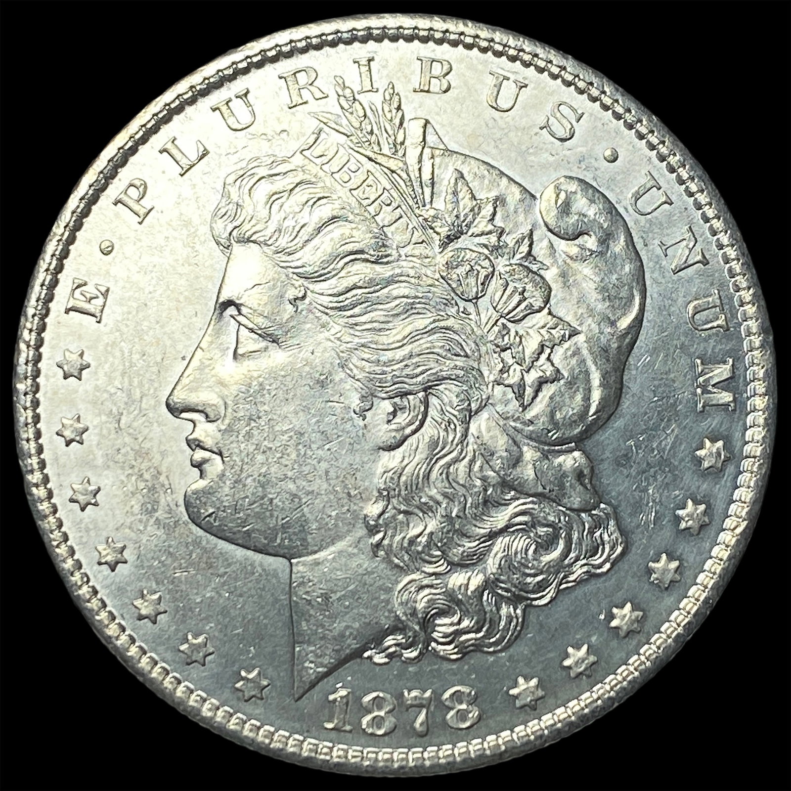 1878-S Silver Morgan Dollar UNCIRCULATED: 1878-S Silver Morgan Dollar UNCIRCULATED