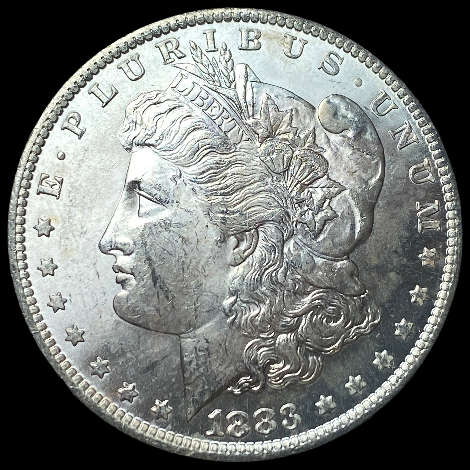 1883-O Silver Morgan Dollar GEM BU: 1883-O Silver Morgan Dollar GEM BU