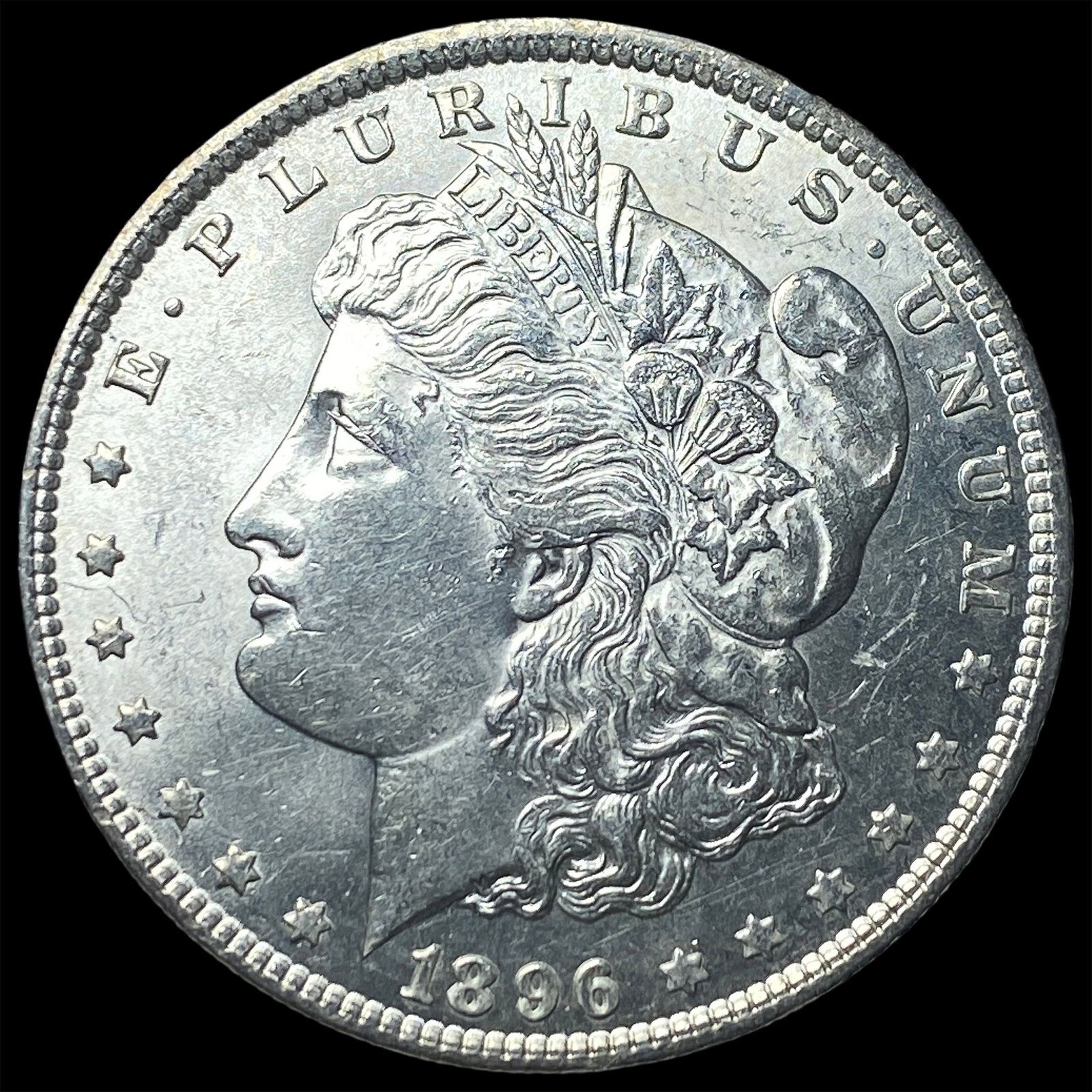 1896 Morgan Silver Dollar UNCIRCULATED: 1896 Morgan Silver Dollar UNCIRCULATED