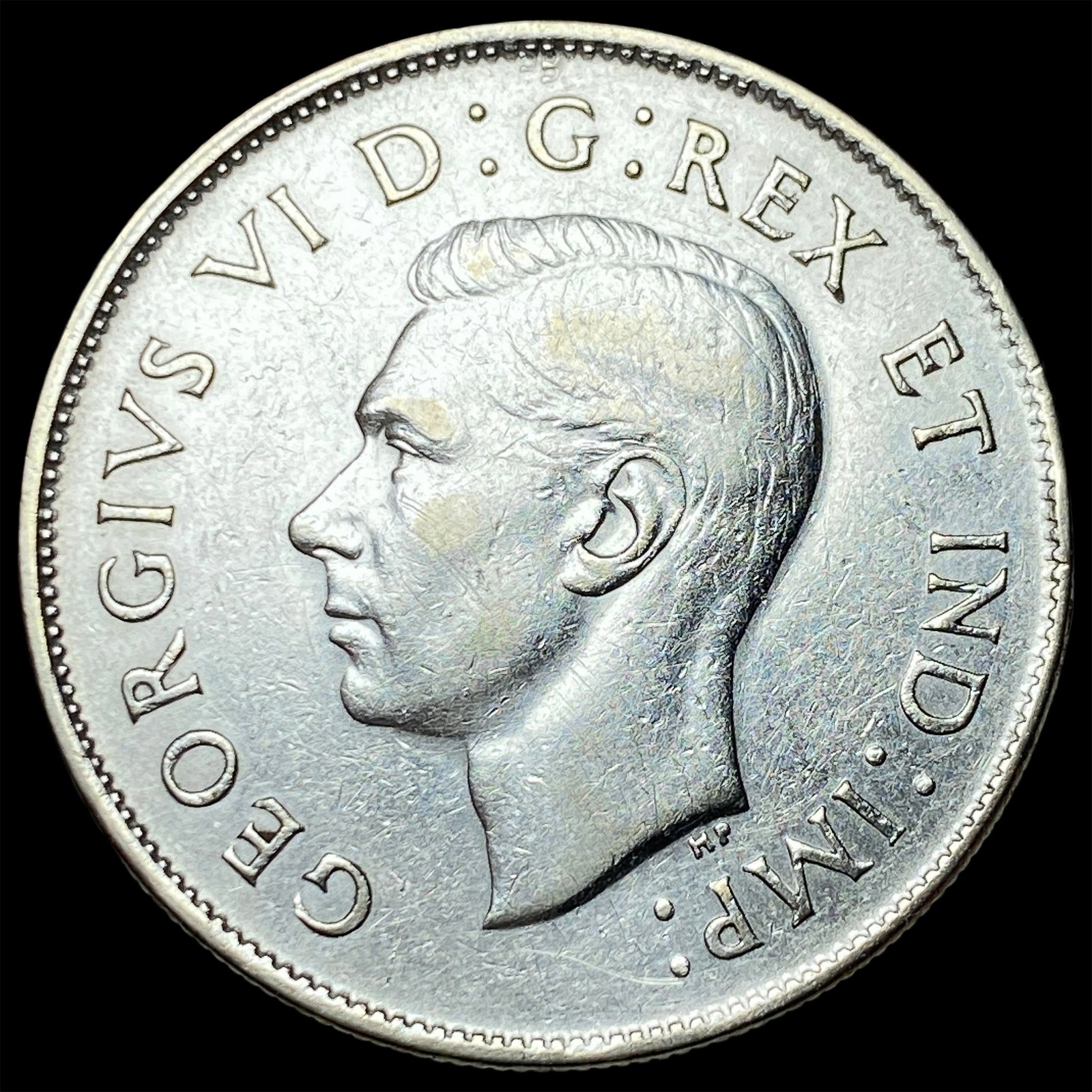 1944 Canada Silver 50 Cents HIGH GRADE: 1944 Canada Silver 50 Cents HIGH GRADE