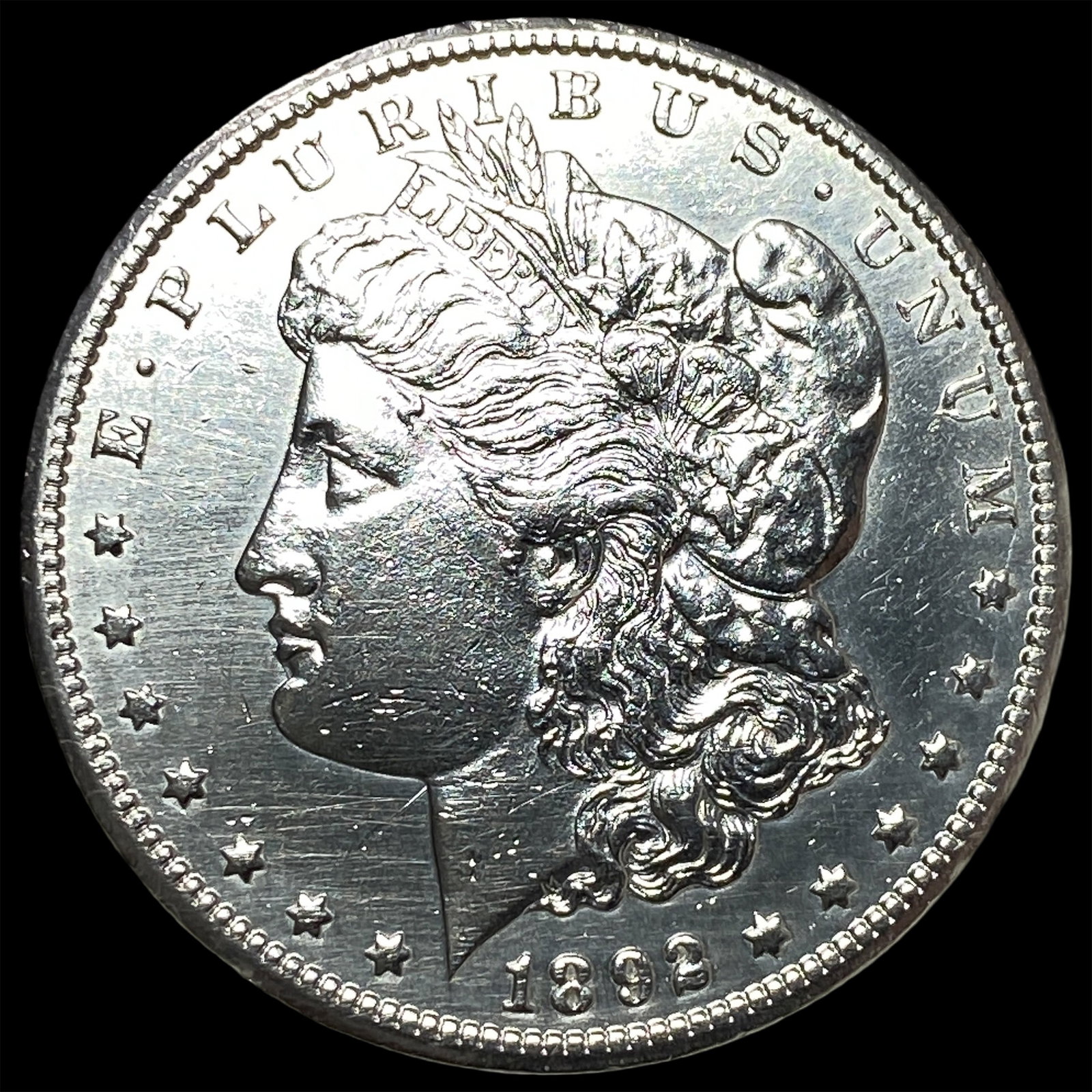 1892-CC Silver Morgan Dollar CHOICE AU: 1892-CC Silver Morgan Dollar CHOICE AU