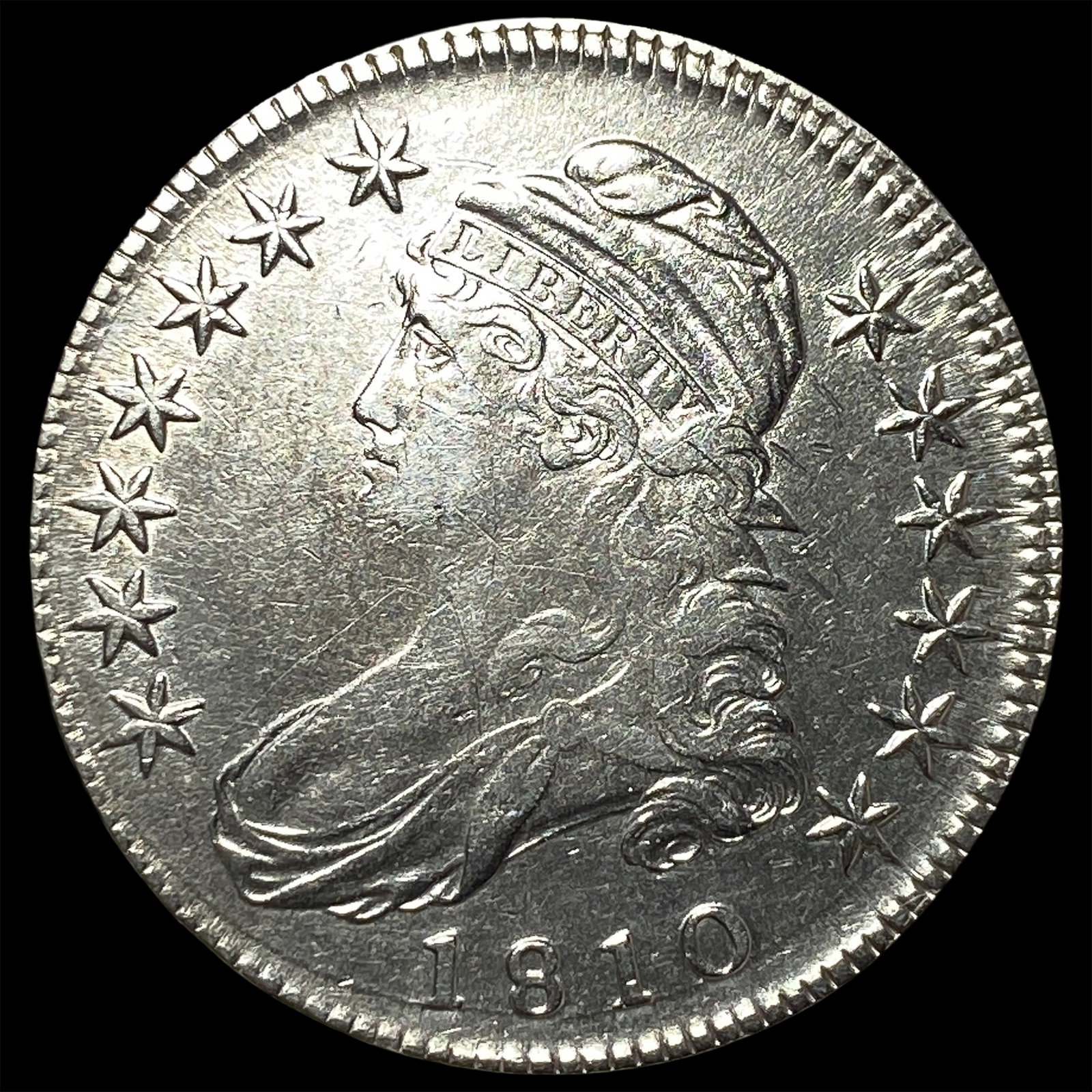 1810 Capped Bust Half Dollar CHOICE AU (1 of 2)