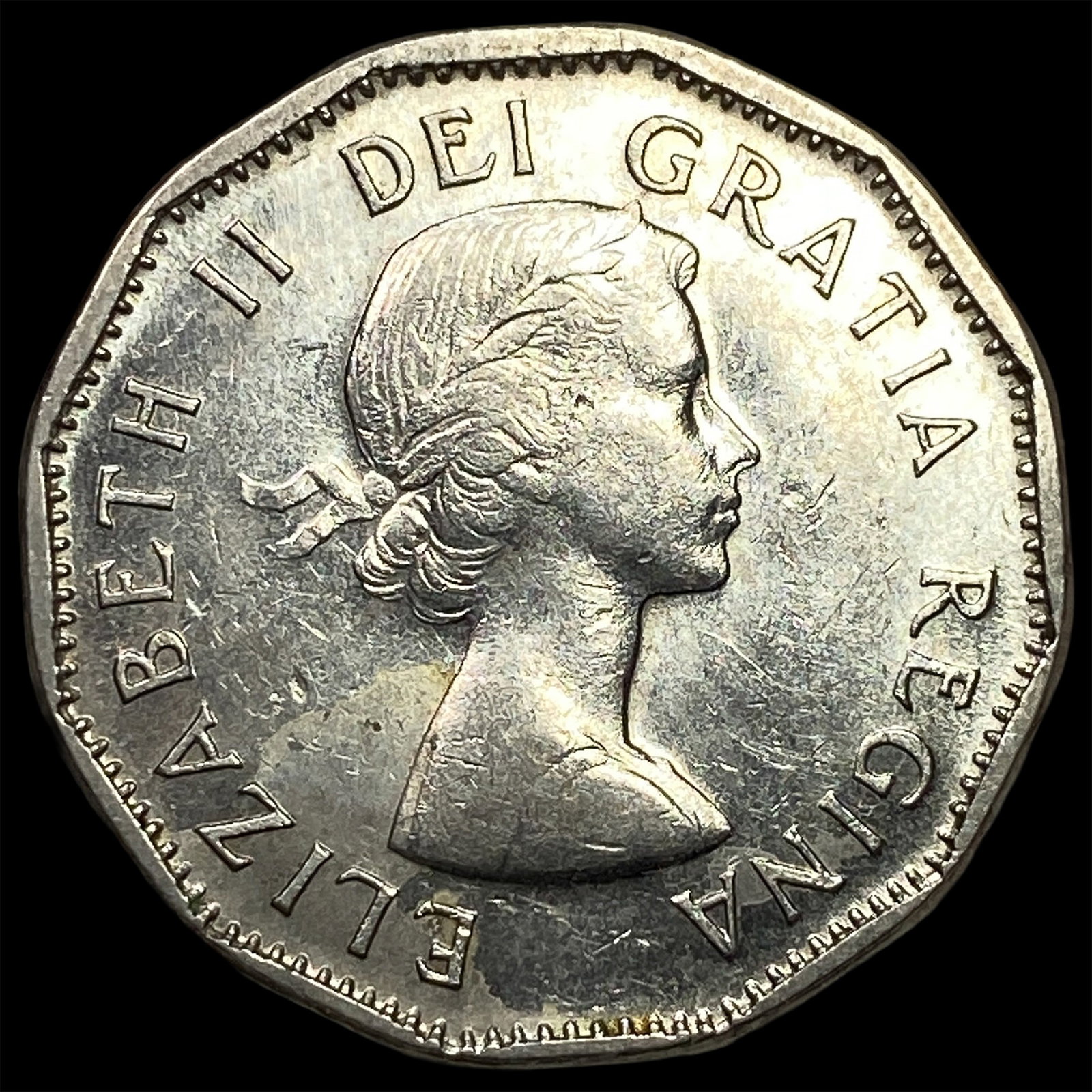 1958 Canada Nickel 5 Cents (1 of 2)