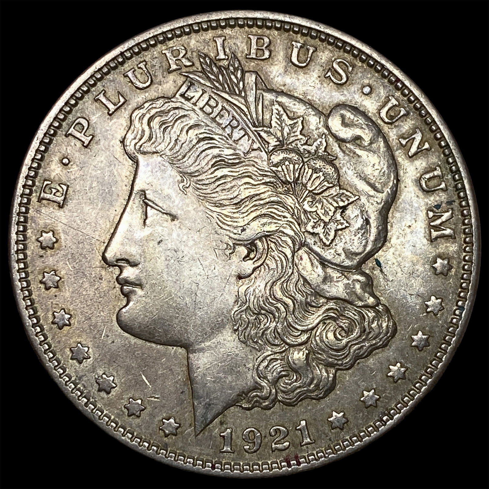 1921 Silver Morgan Dollar CLOSELY UNCIRCULATED: 1921 Silver Morgan Dollar CLOSELY UNCIRCULATED
