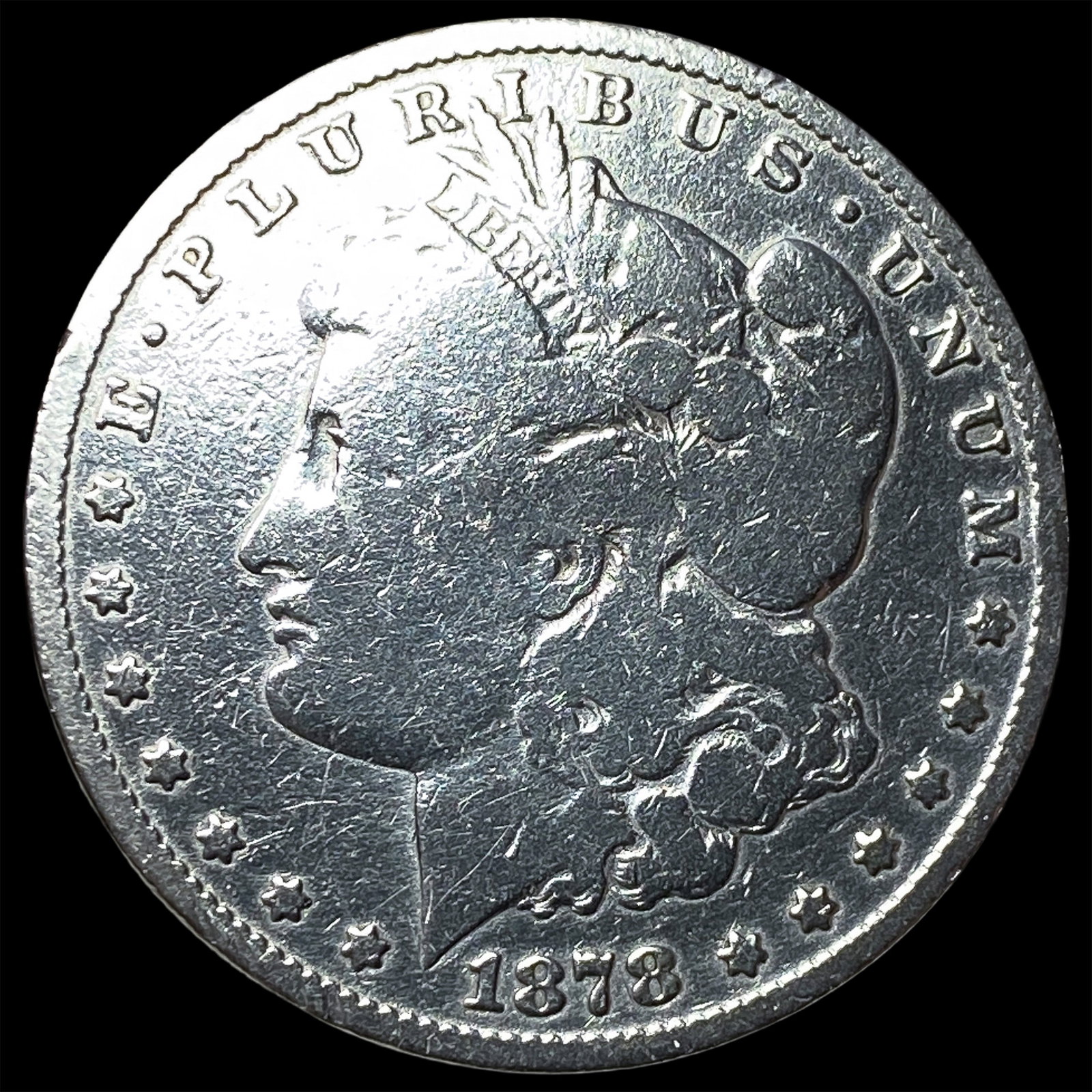 1878-S Morgan Silver Dollar NICELY CIRCULATED: 1878-S Morgan Silver Dollar NICELY CIRCULATED