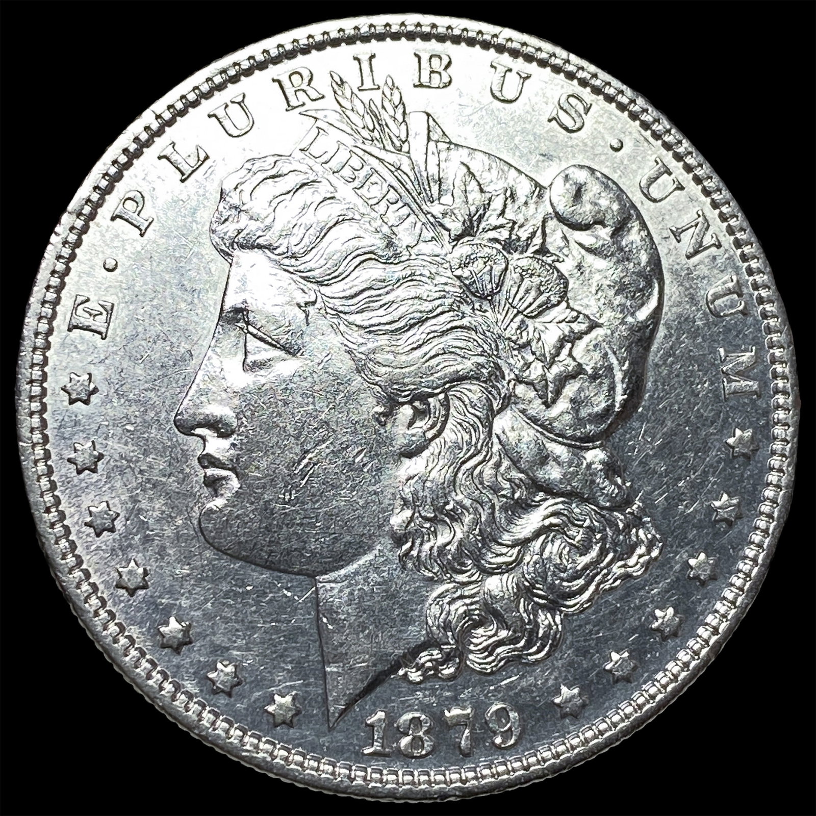 1879-O Silver Morgan Dollar CLOSELY UNCIRCULATED: 1879-O Silver Morgan Dollar CLOSELY UNCIRCULATED