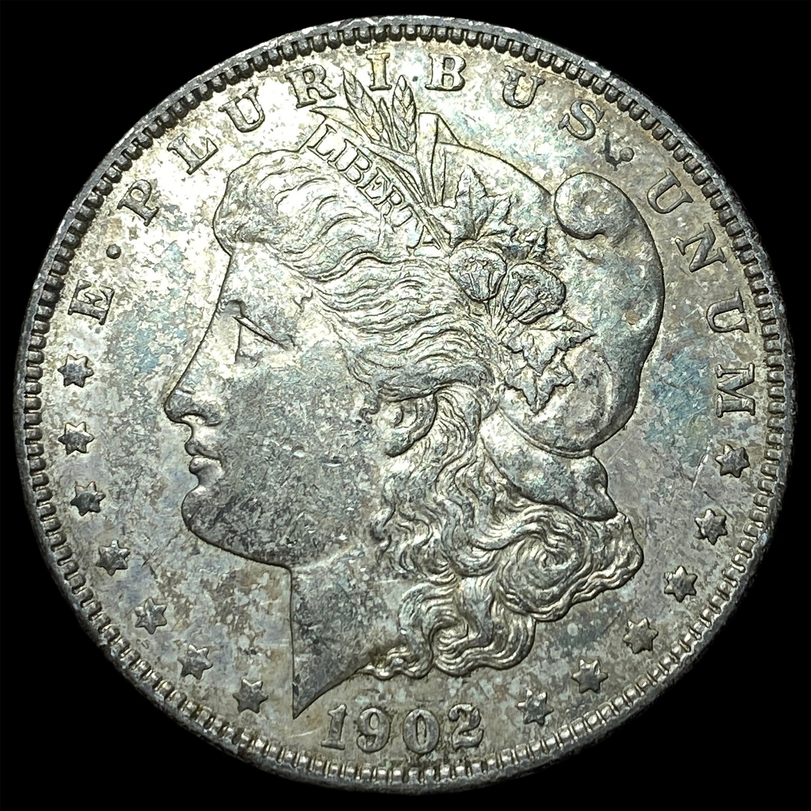 1902 Morgan Silver Dollar NEARLY UNCIRCULATED: 1902 Morgan Silver Dollar NEARLY UNCIRCULATED