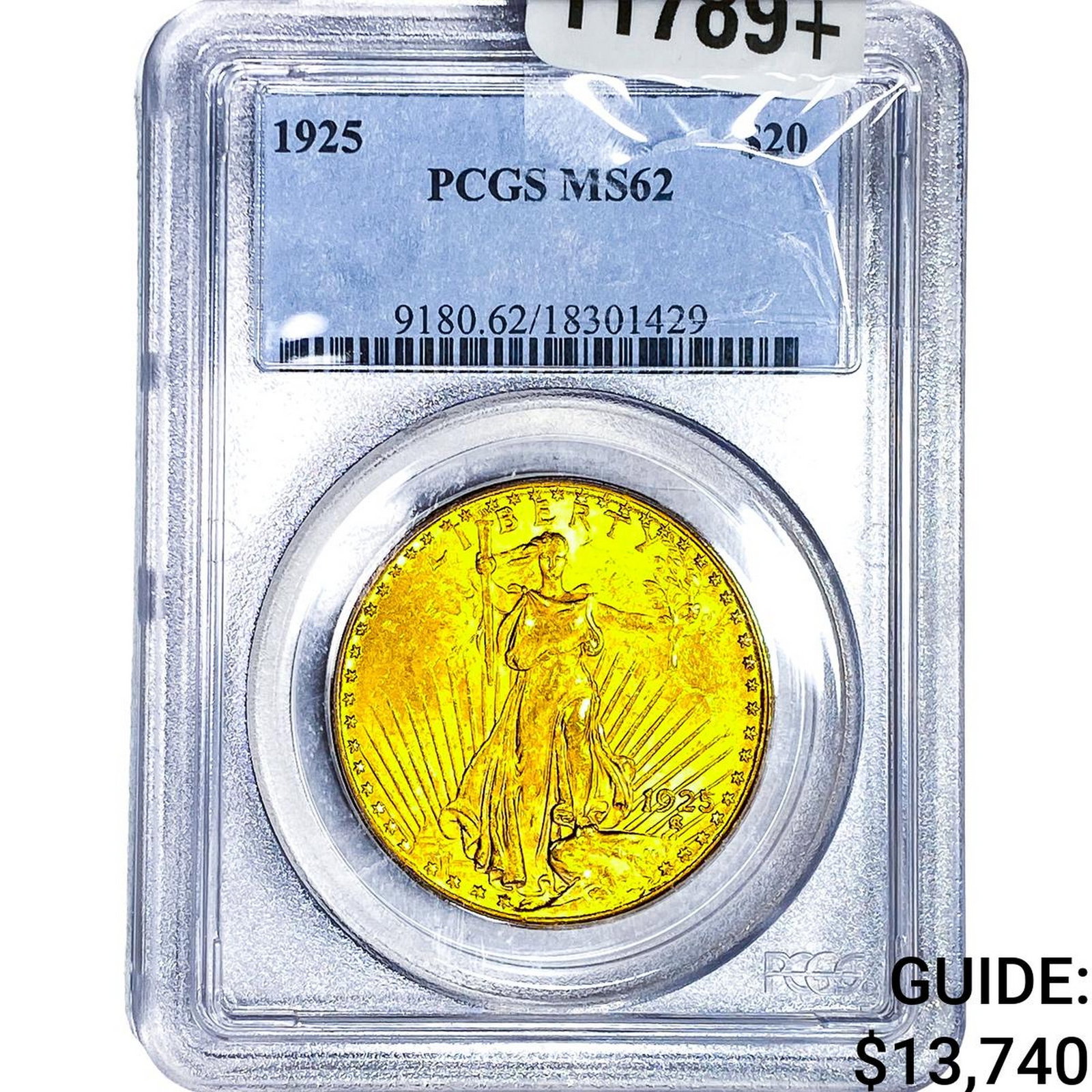 1925 $20 Gold Double Eagle PCGS MS62 (1 of 4)