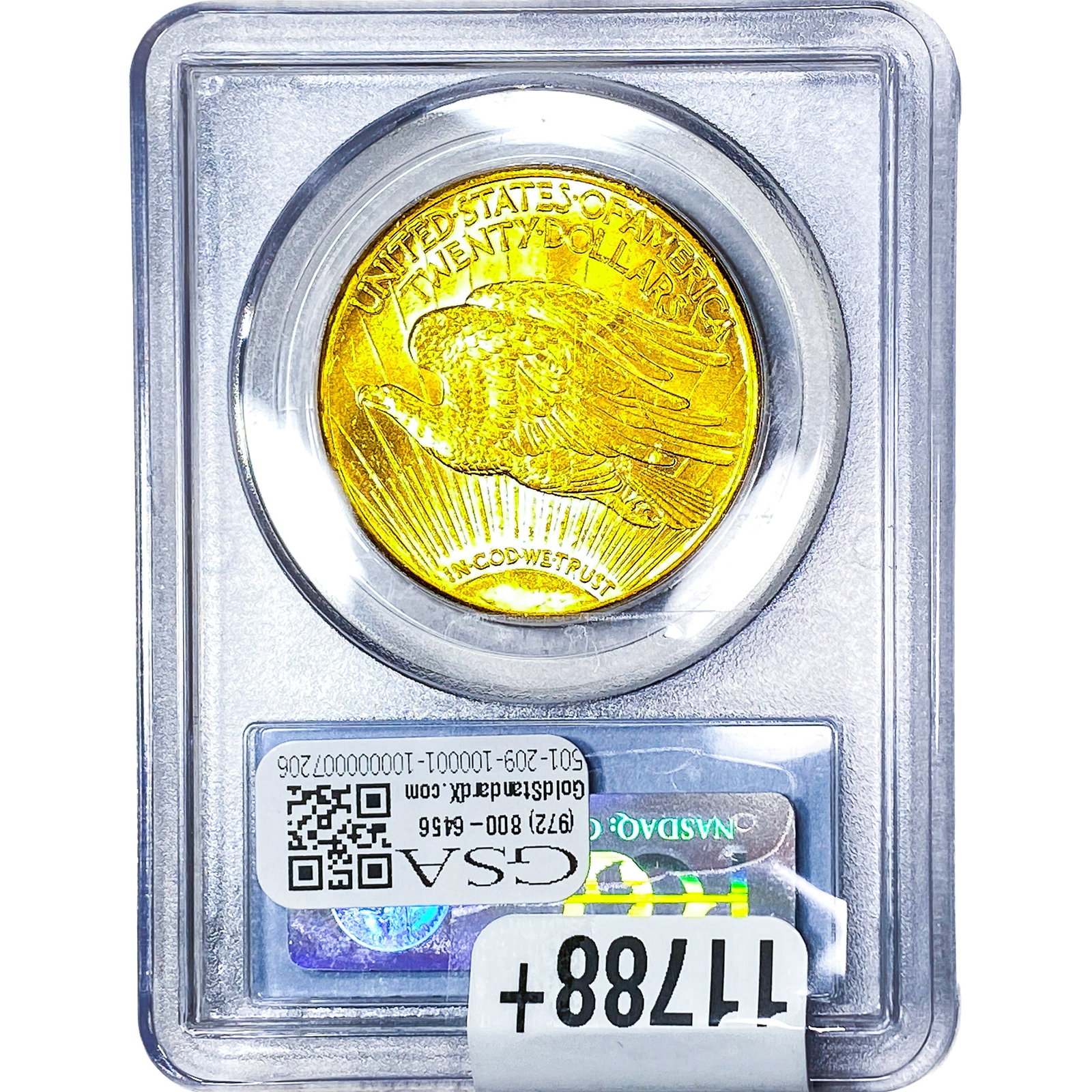 1927 $20 Gold Double Eagle PCGS MS62 - 2