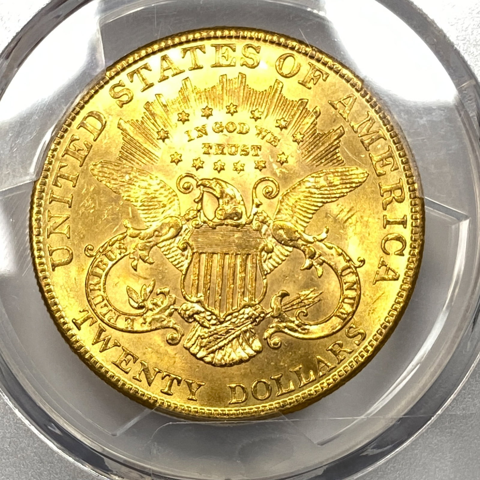 1907 $20 Gold Double Eagle PCGS MS63 - 4