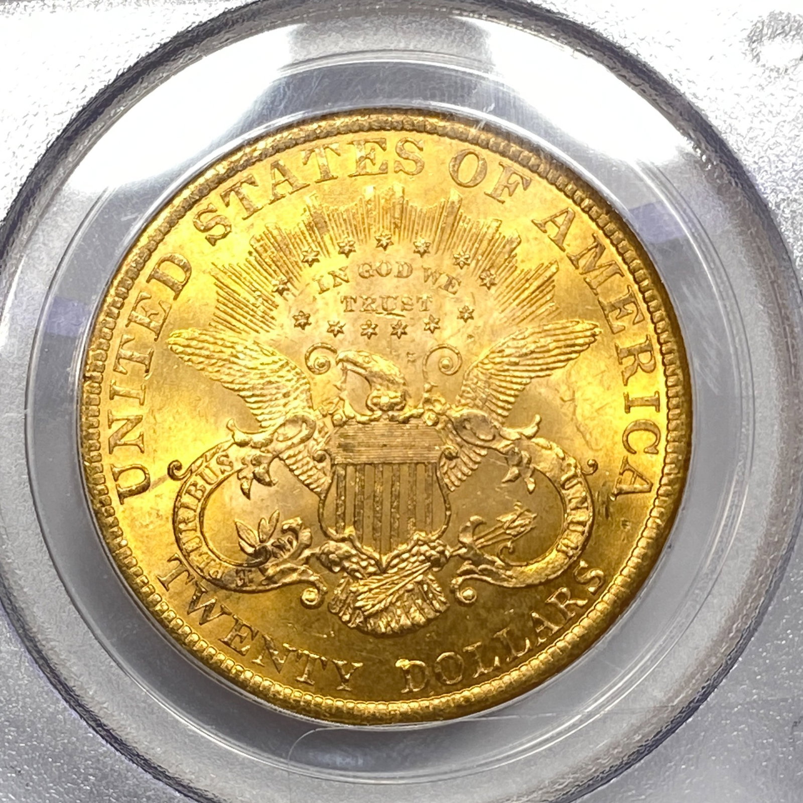 1900 $20 Gold Double Eagle PCGS MS63 - 4