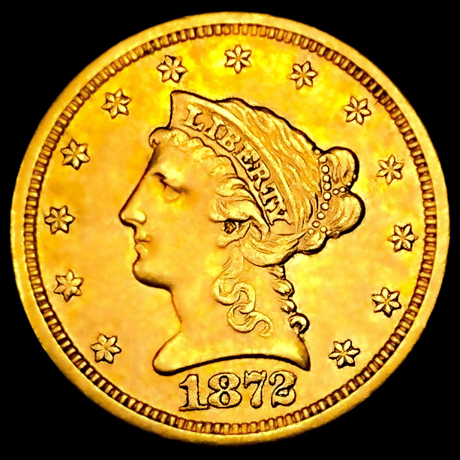 1872-S $3 Gold Piece (1 of 2)
