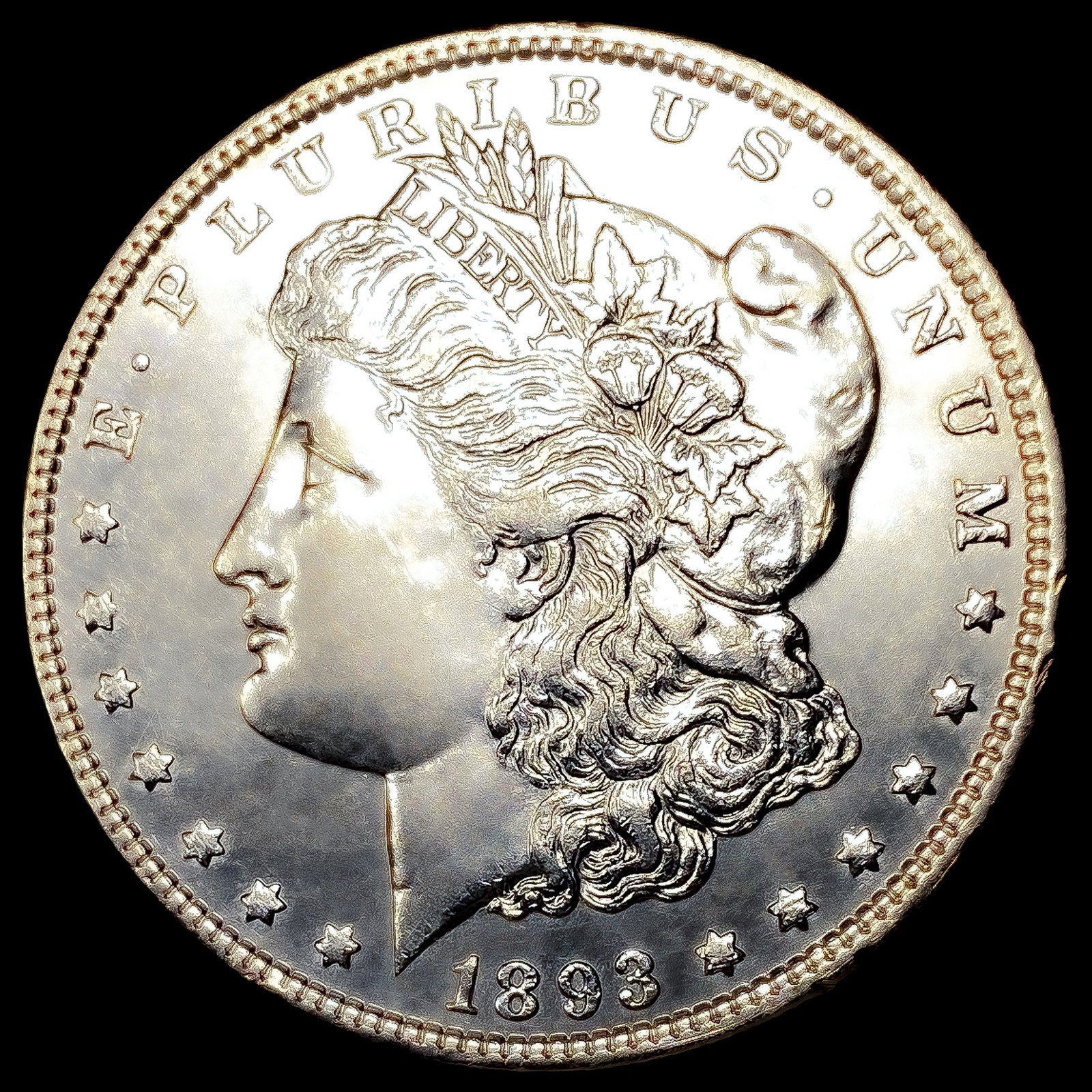 1893 Morgan Silver Dollar (1 of 2)