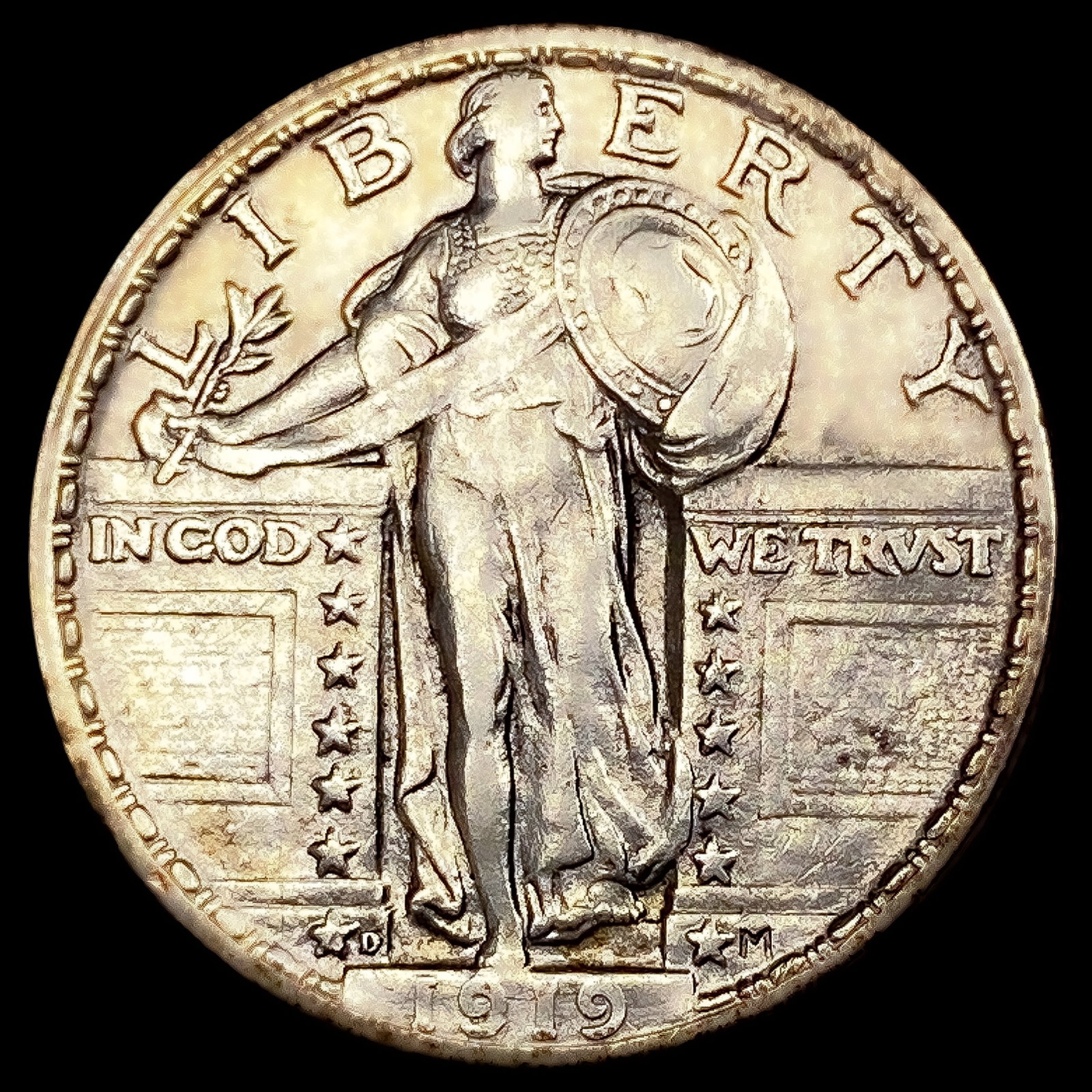 1919-D Standing Liberty Quarter: 1919-D Standing Liberty Quarter