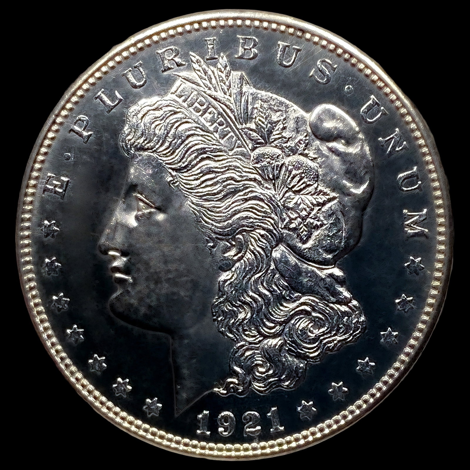 1921-D Morgan Silver Dollar (1 of 2)